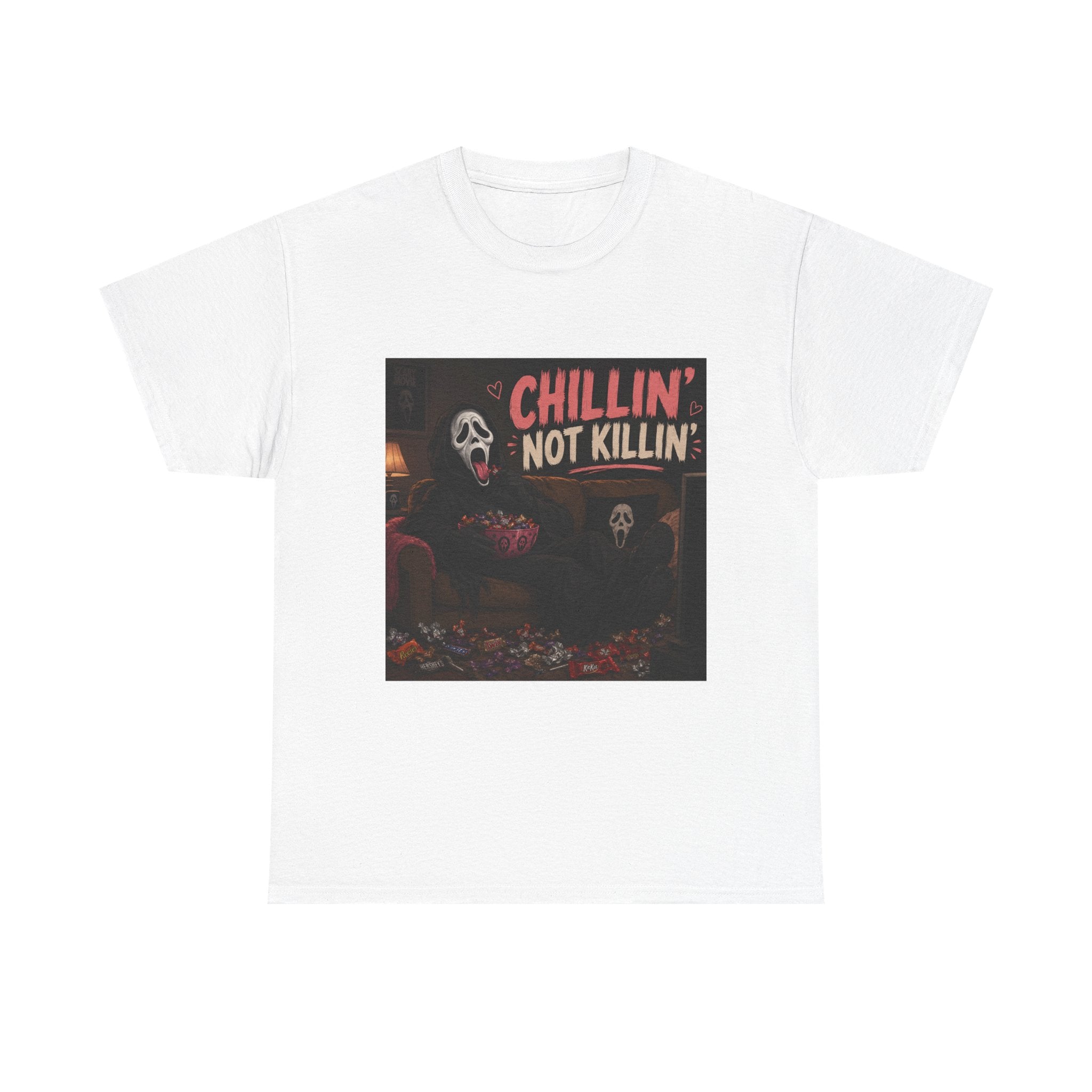 Scream chillin unisex cotton T-Shirt