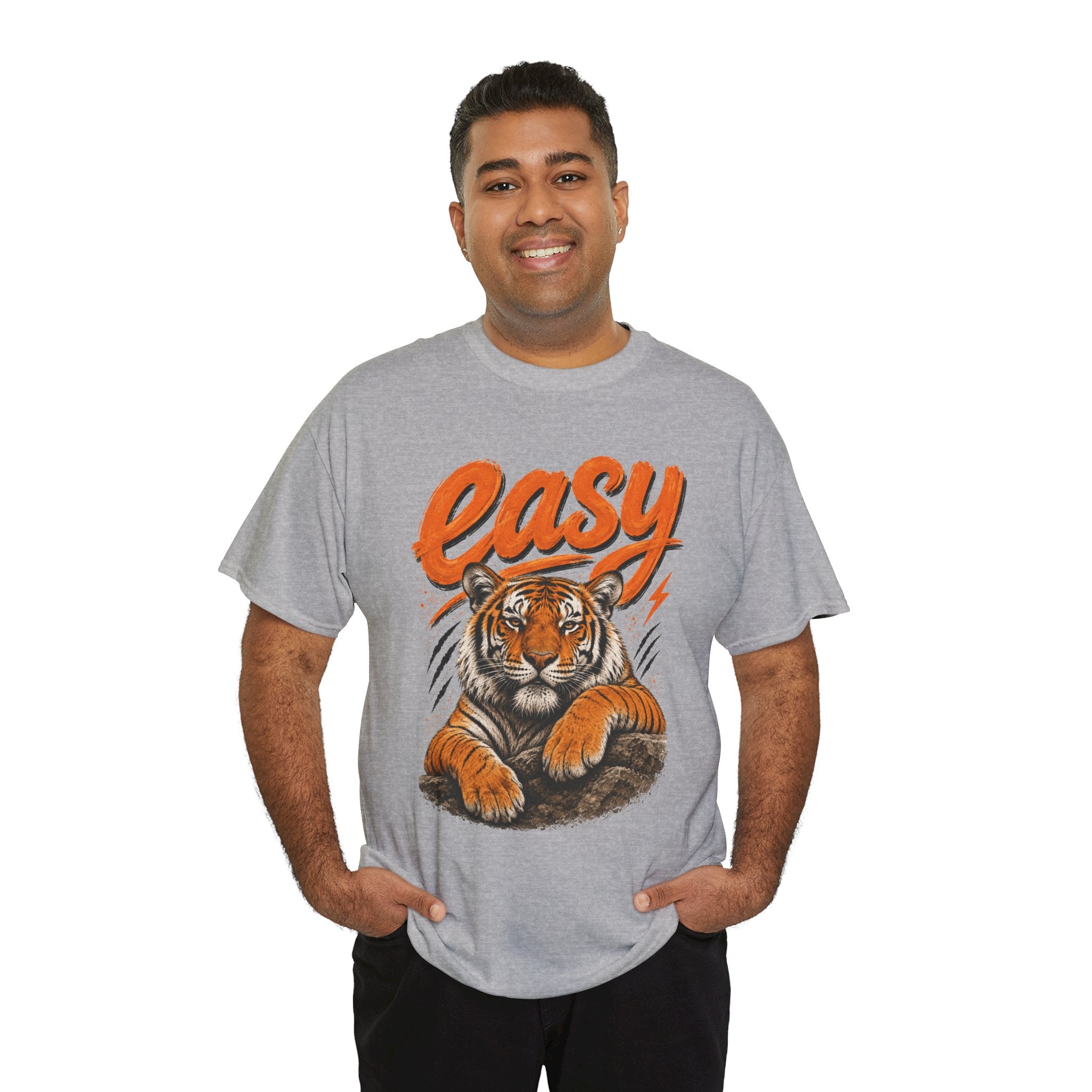 Easy Tiger T-Shirt — Vintage Tiger Graphic Tee