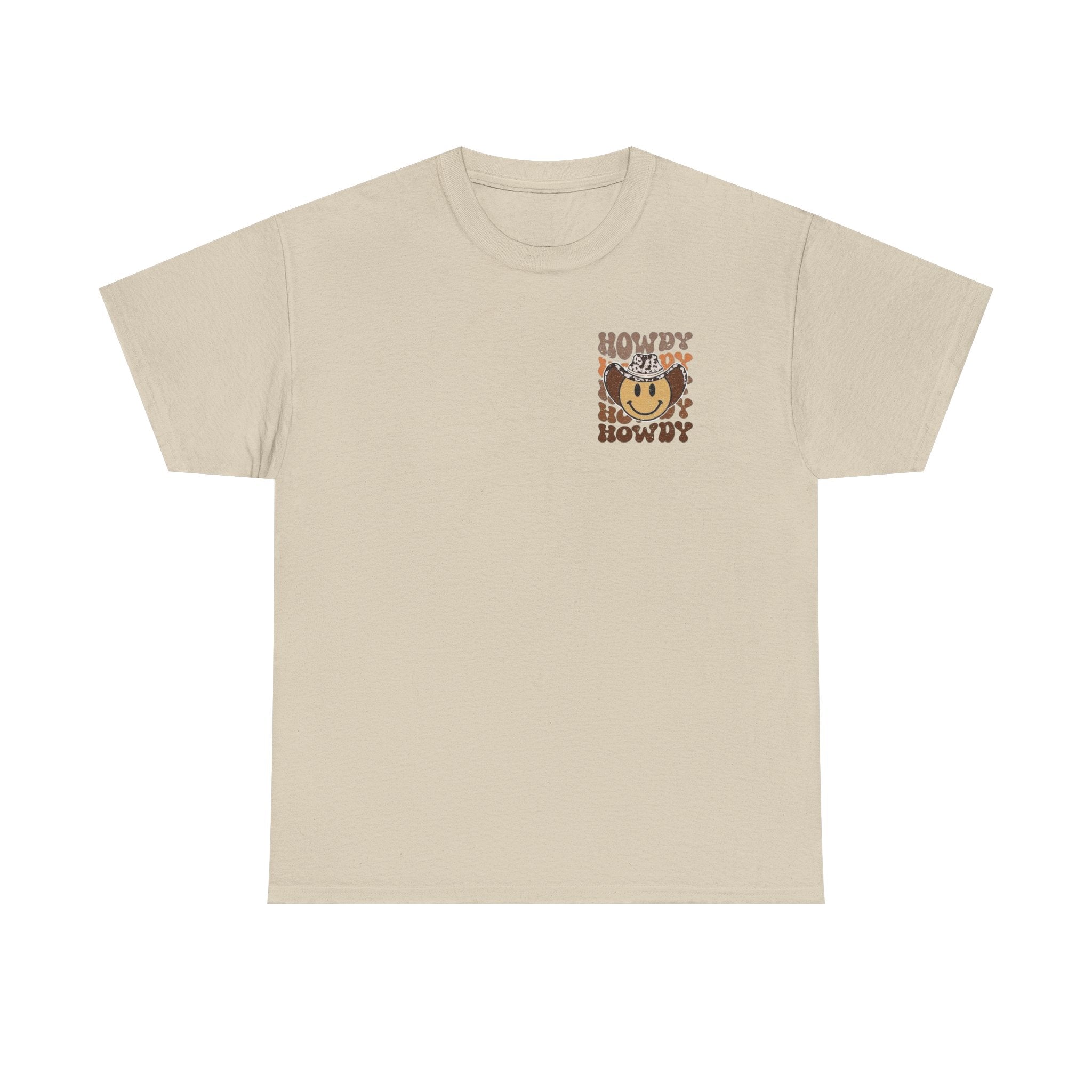 Howdy Cowboy Smiley T-Shirt