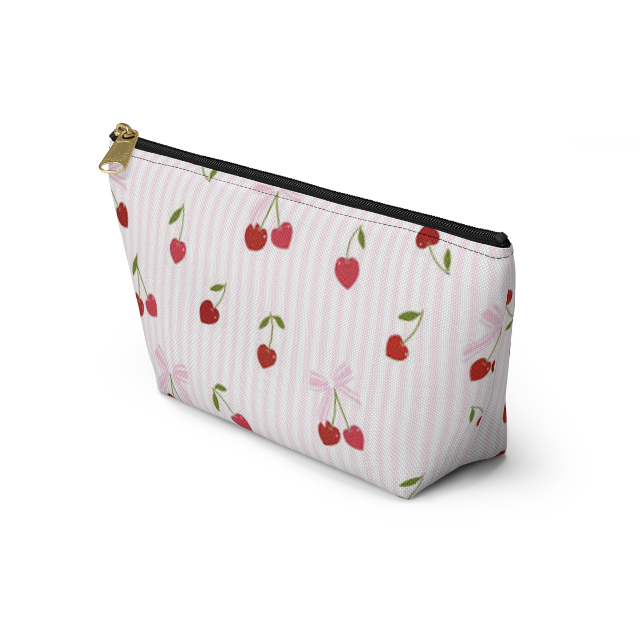 Cherry bow accessory bag