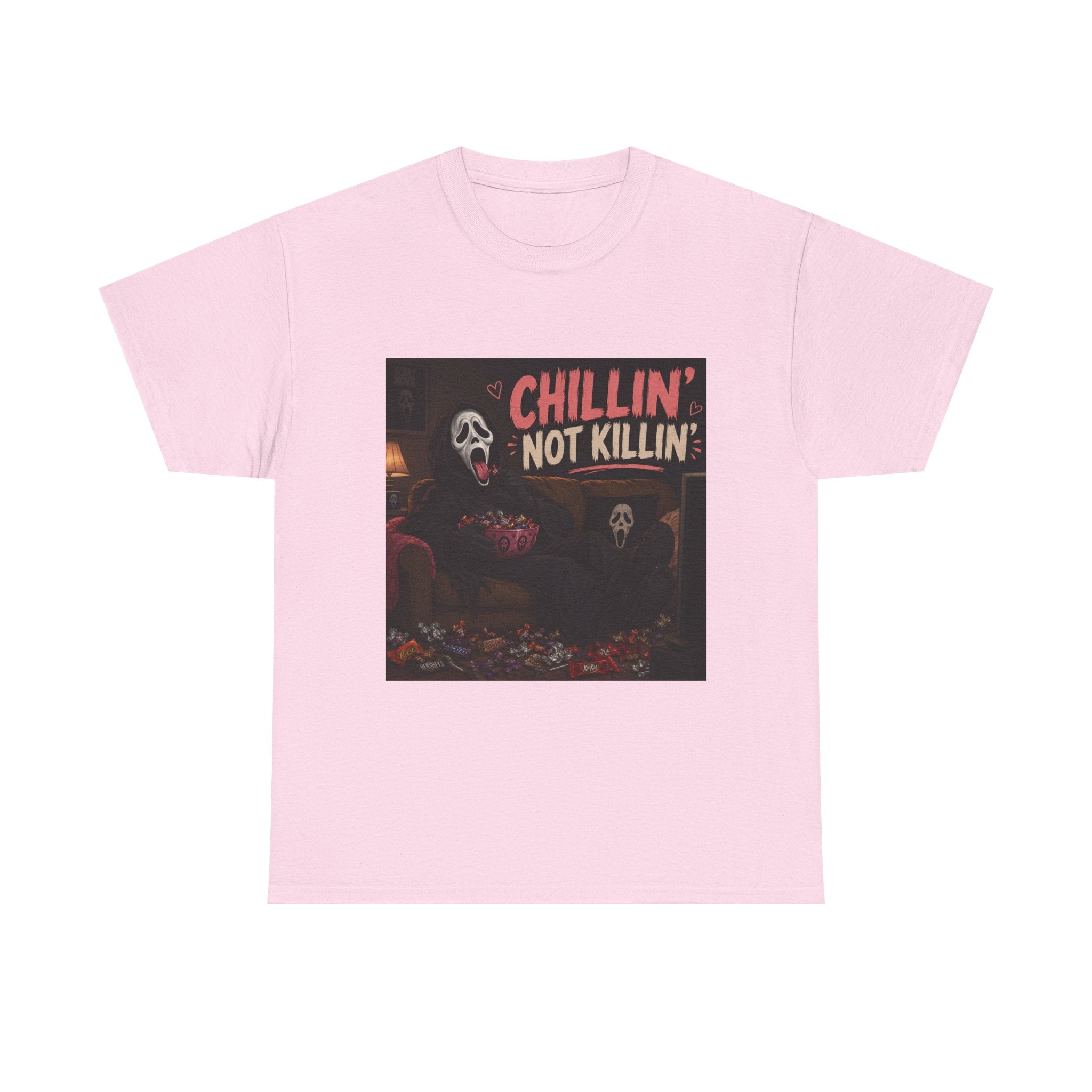 Scream chillin unisex cotton T-Shirt