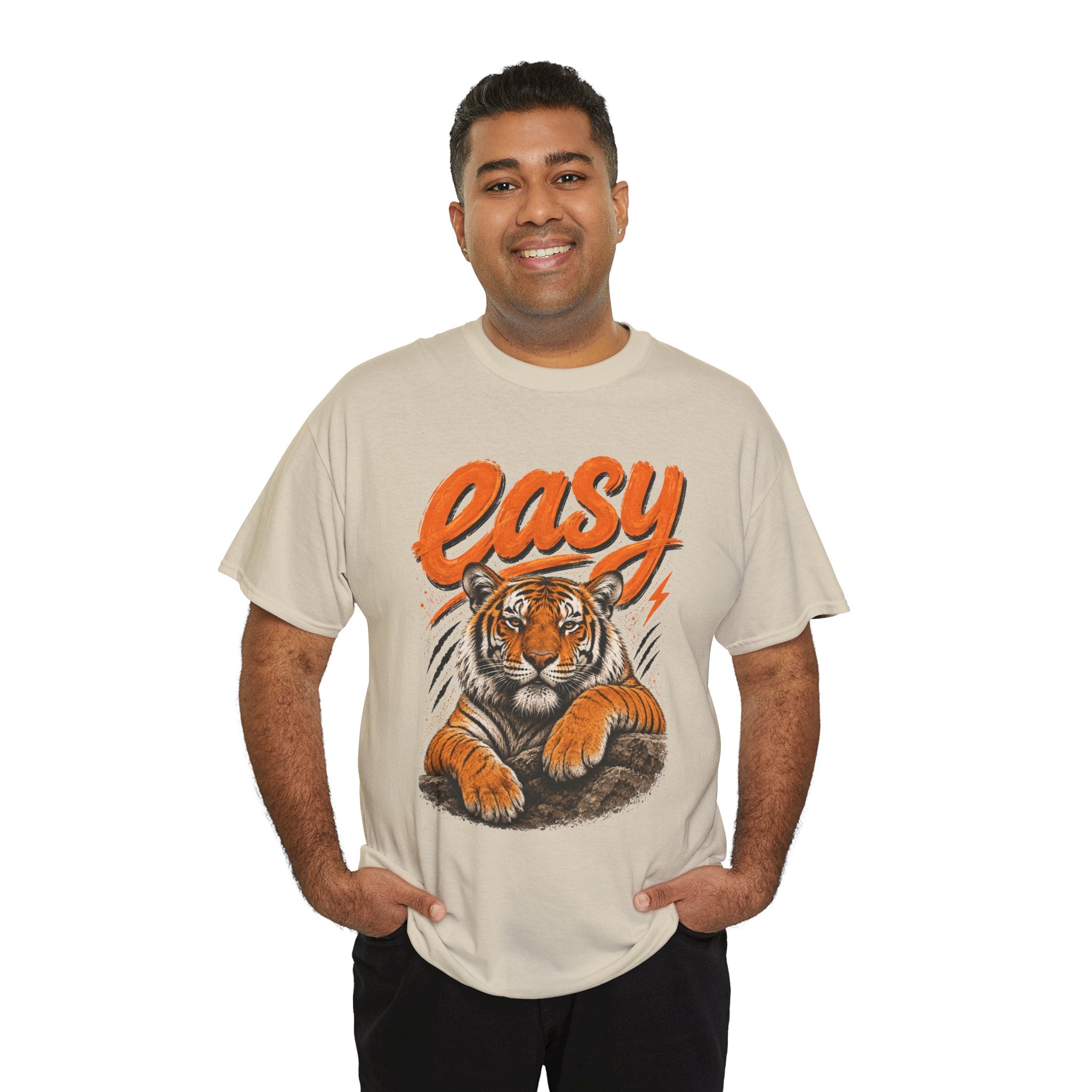 Easy Tiger T-Shirt — Vintage Tiger Graphic Tee