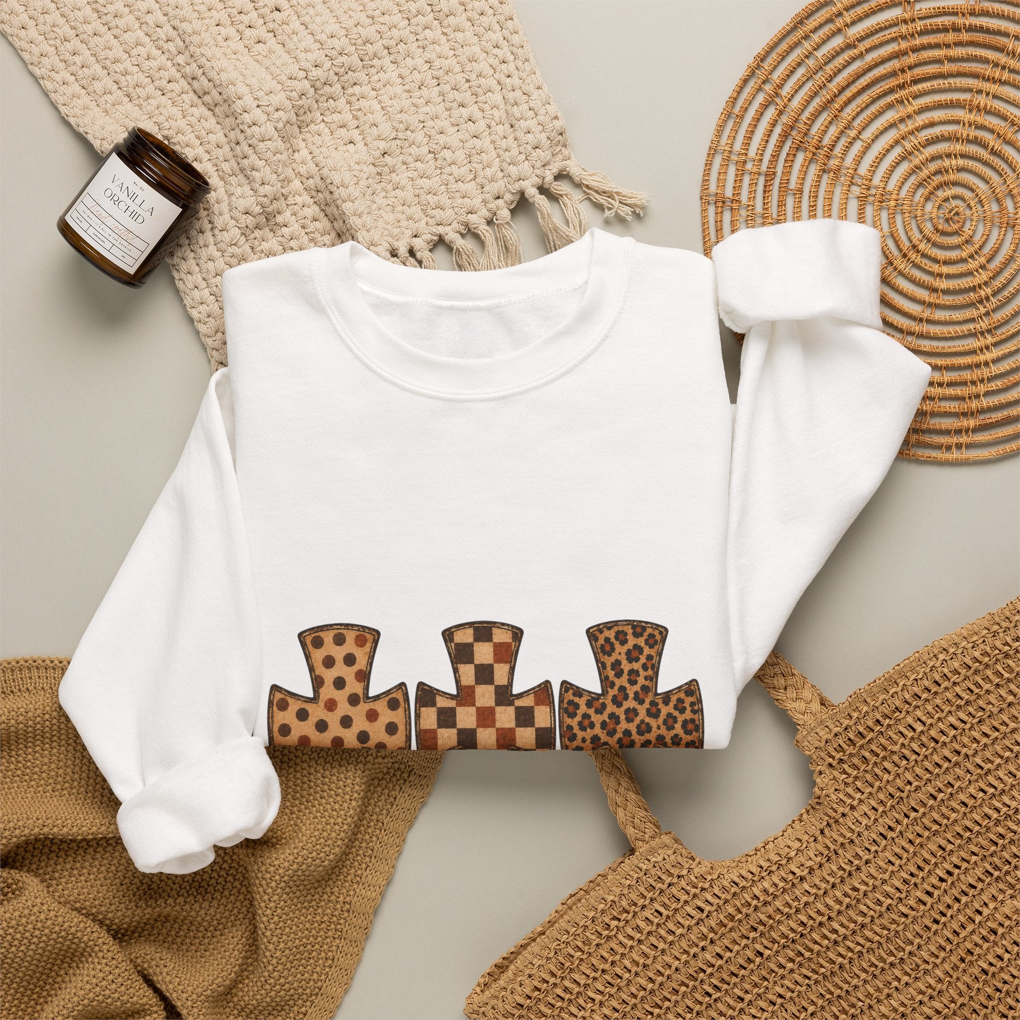 Unisex Crewneck - crosses