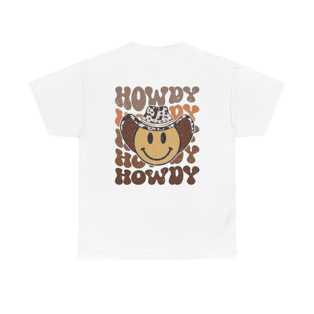 Howdy Cowboy Smiley T-Shirt