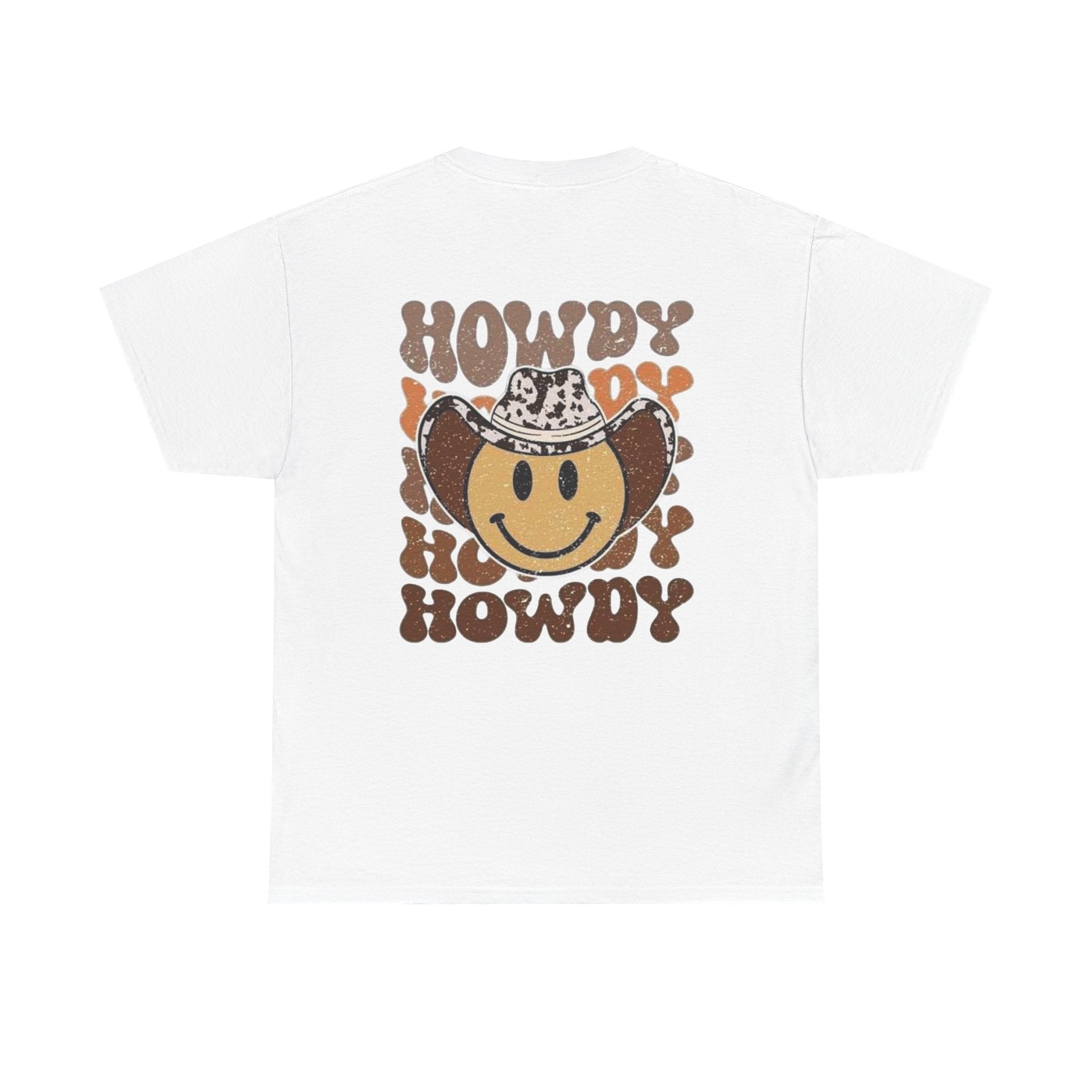 Howdy Cowboy Smiley T-Shirt