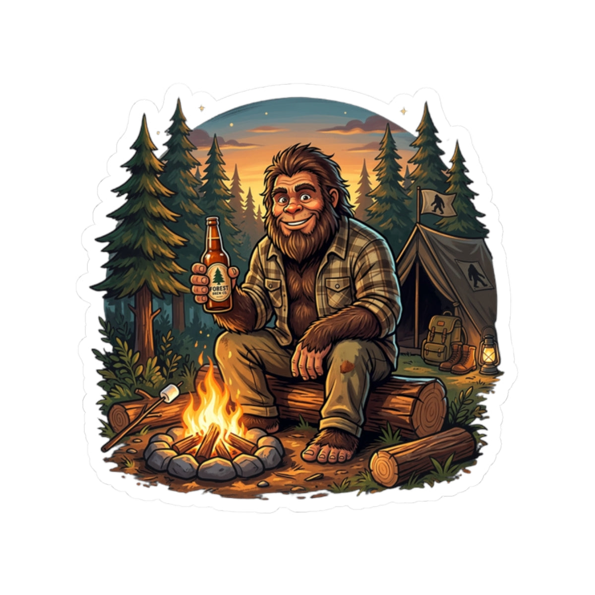 Bigfoot camping 2