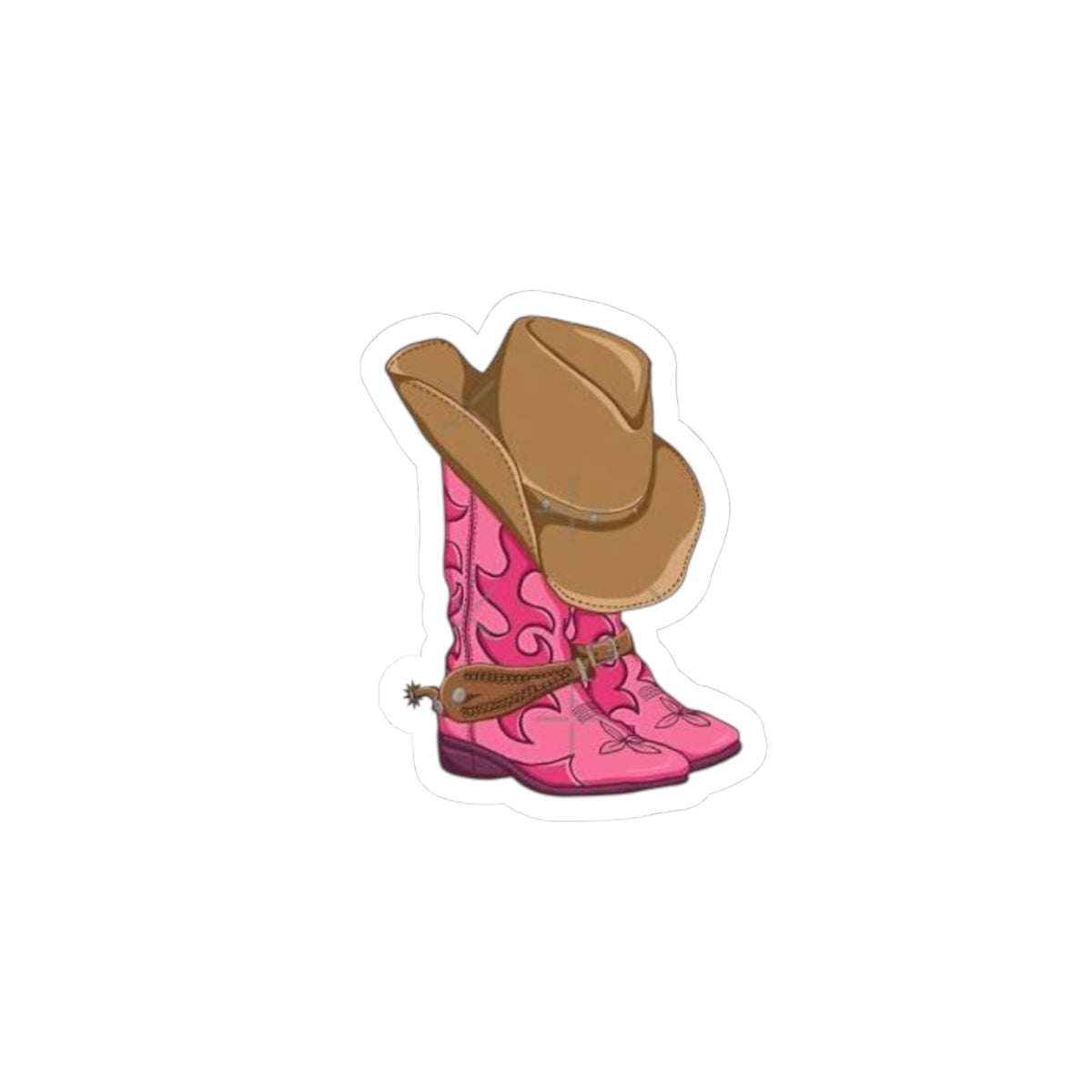 Pink Cowboy boots