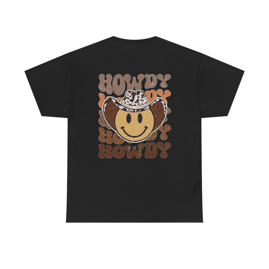 Howdy Cowboy Smiley T-Shirt