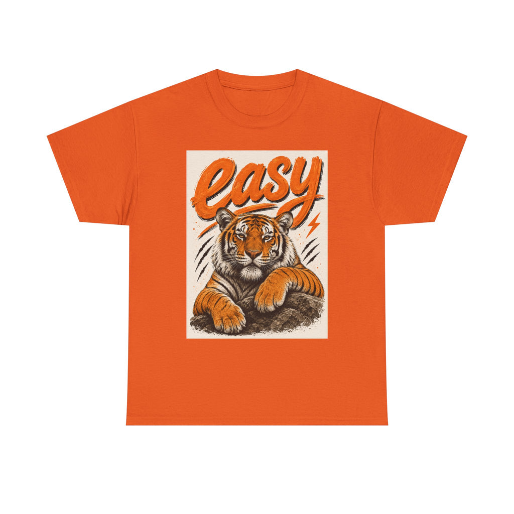 Easy Tiger Graphic Tee — Vintage Tiger Illustration T-Shirt