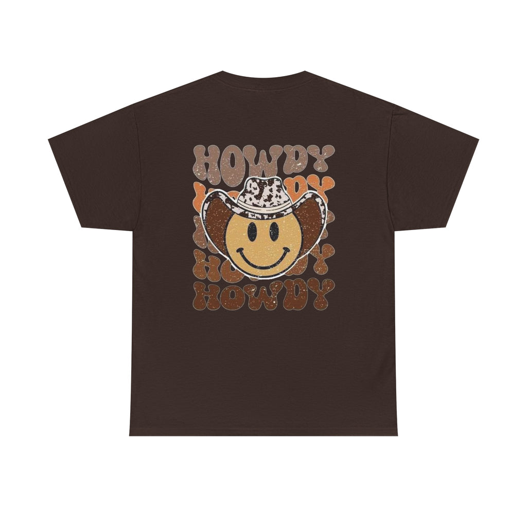 Howdy Cowboy Smiley T-Shirt