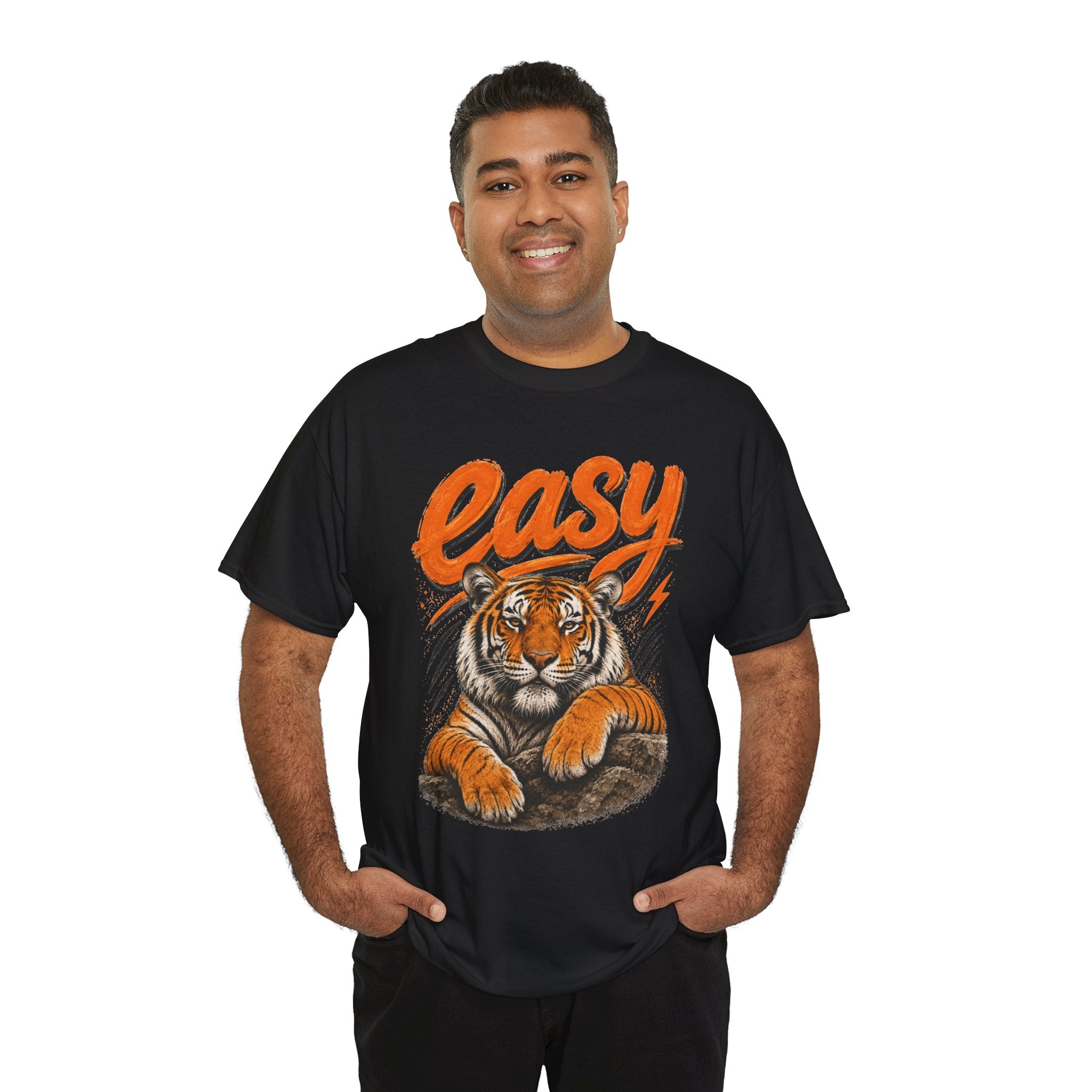 Easy Tiger T-Shirt — Vintage Tiger Graphic Tee