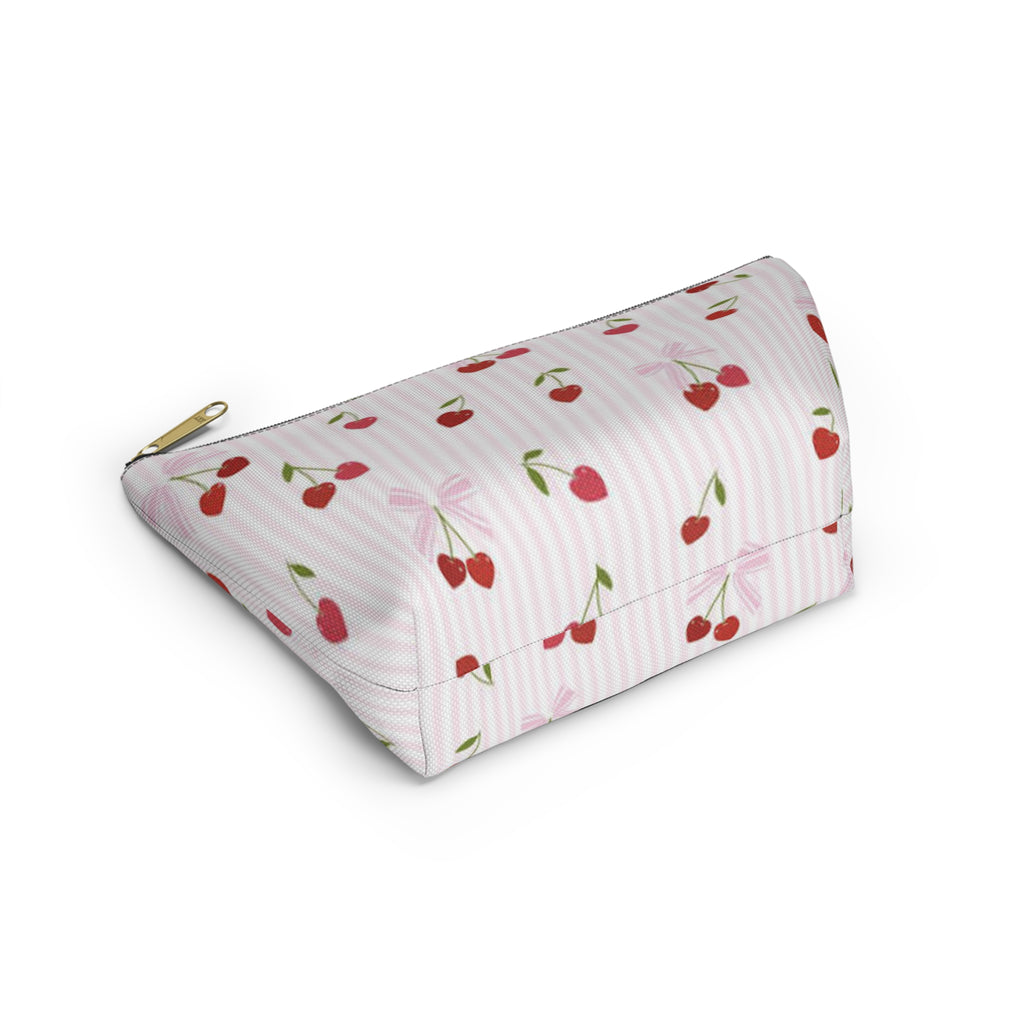 Cherry bow accessory bag