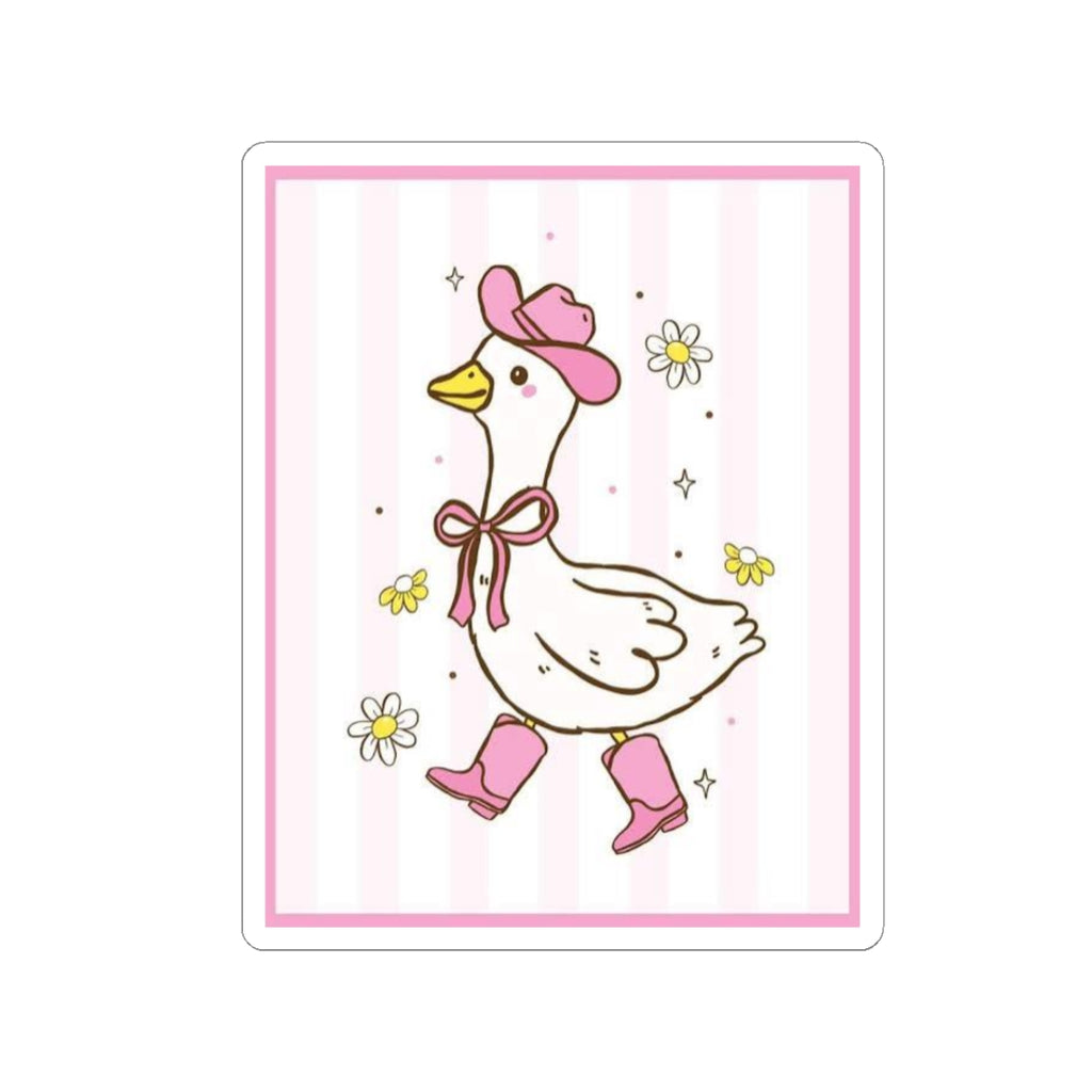 Goose in boots