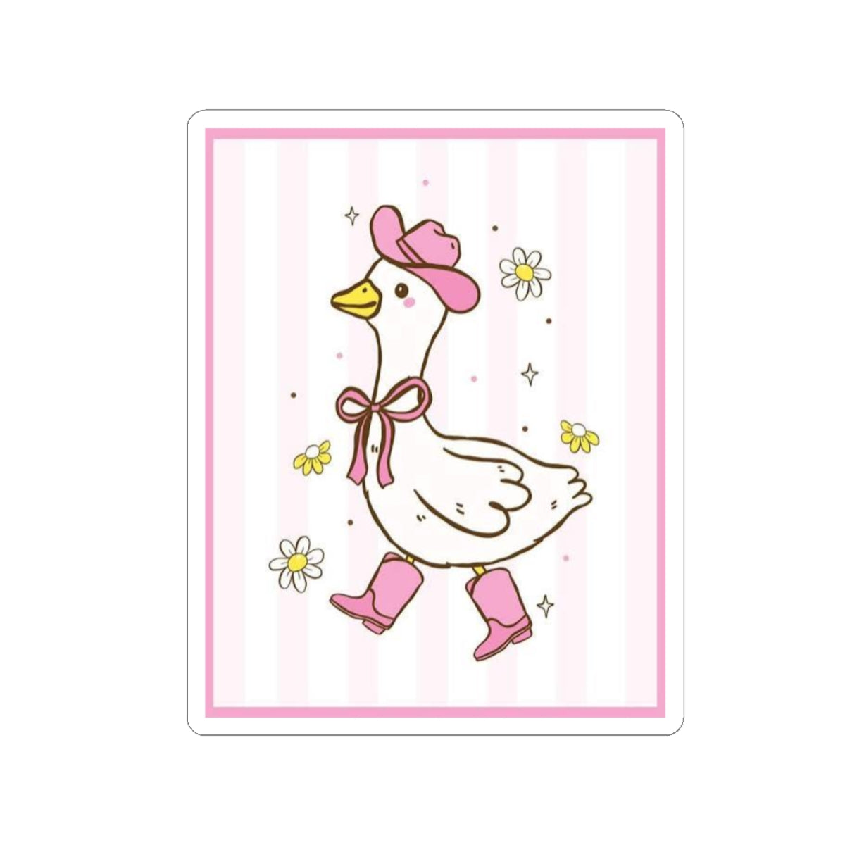 Goose in boots