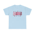 Mama Retro Script Tee | Pink Leopard Letters, Stars & Lightning