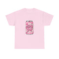 Girly Pop Soda Can T-Shirt | Pink Retro Bubble Drink Illustration