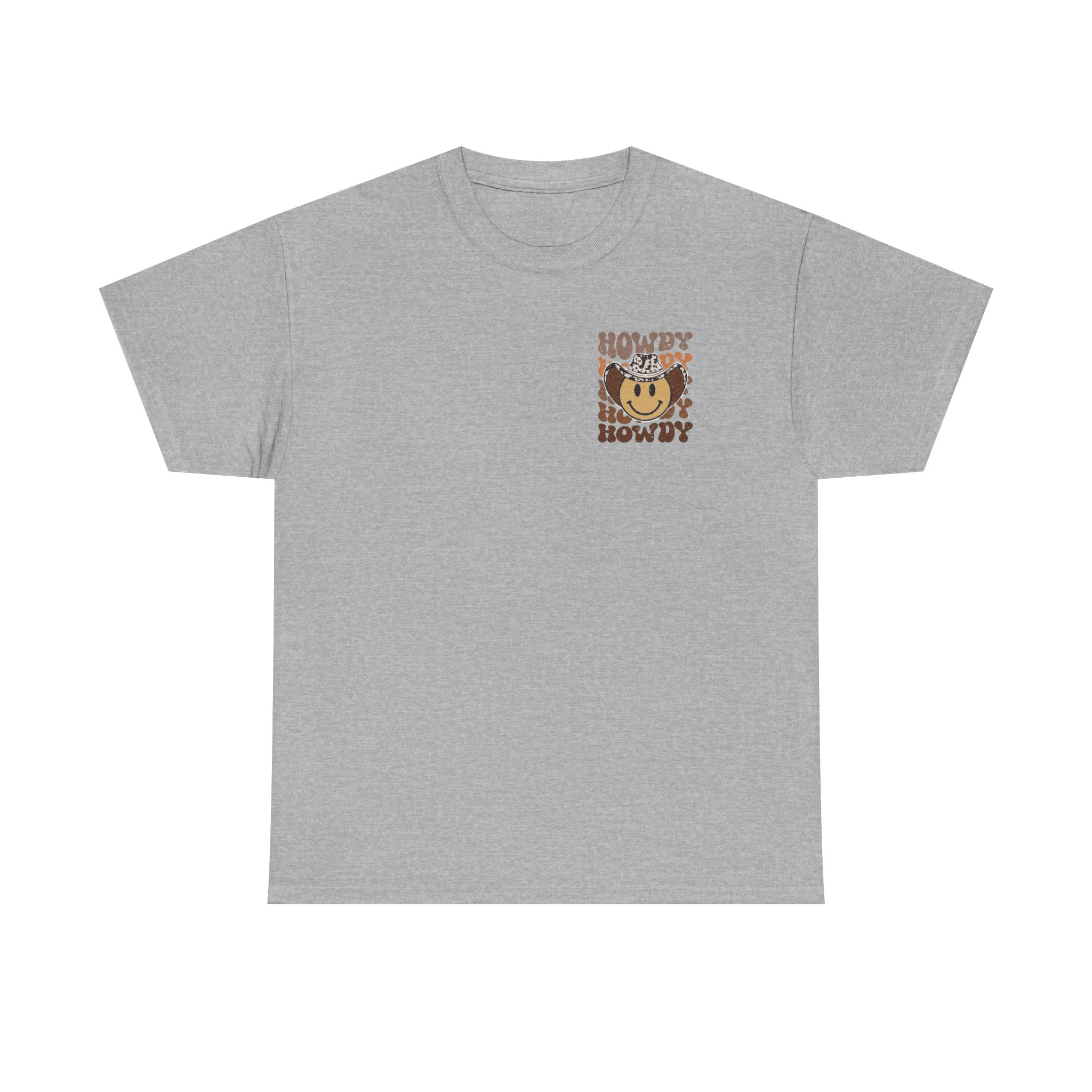 Howdy Cowboy Smiley T-Shirt