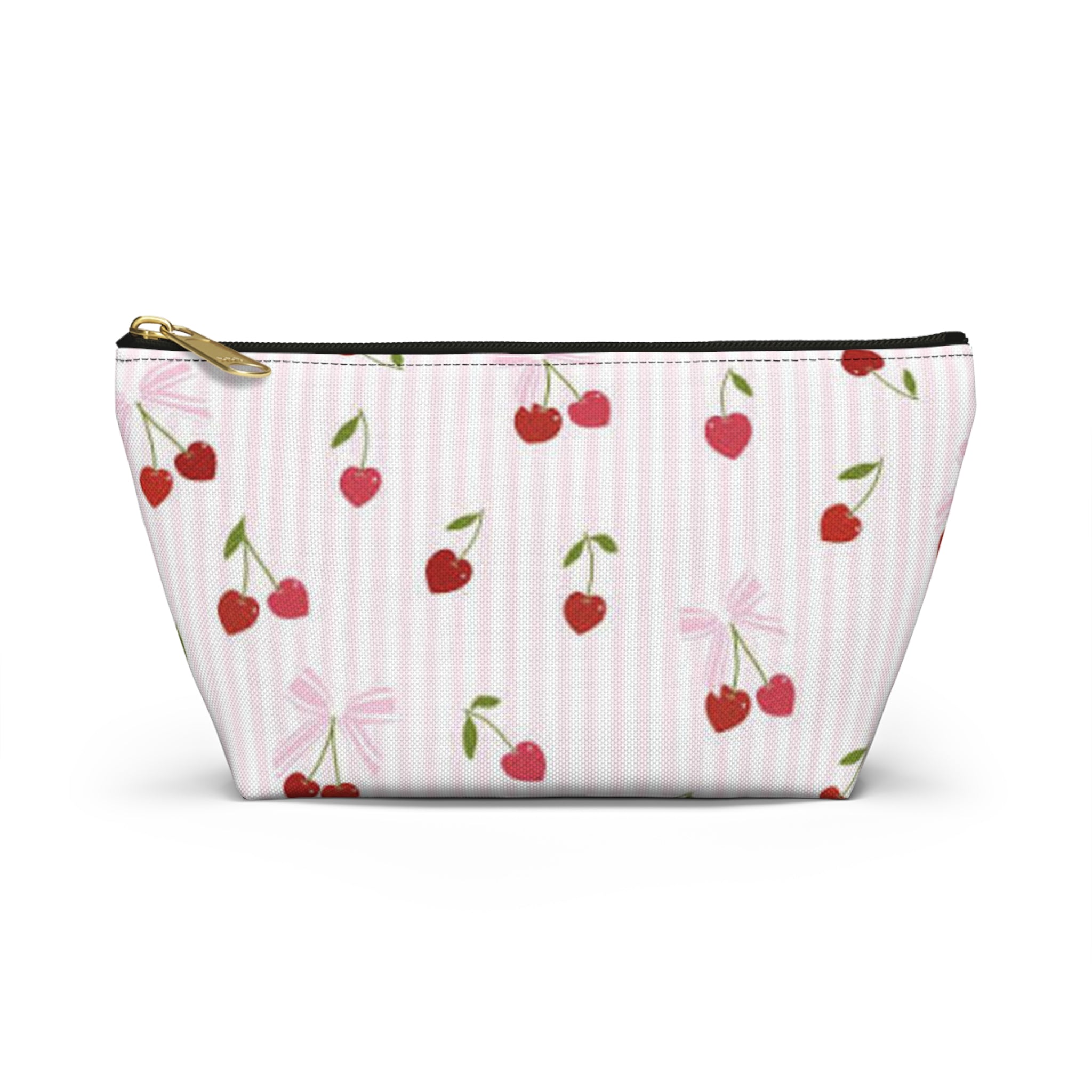 Cherry bow accessory bag
