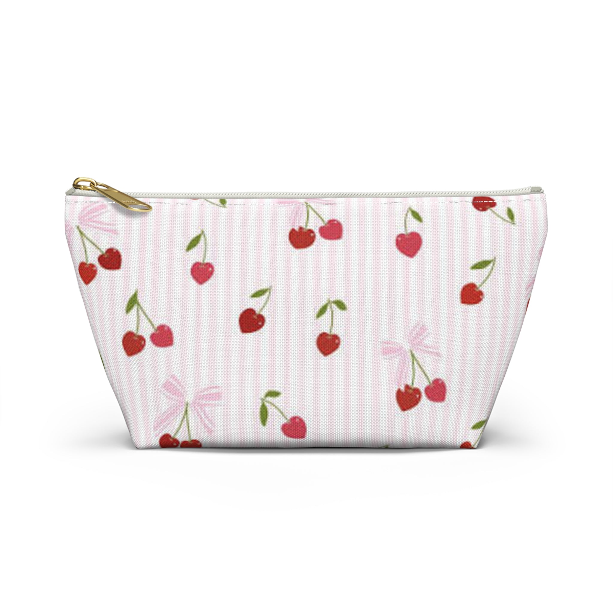 Cherry bow accessory bag