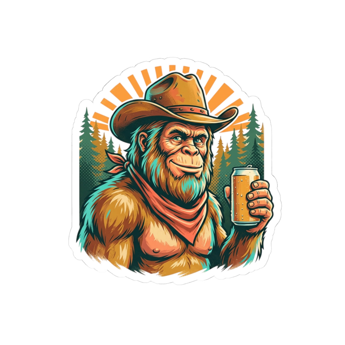 Bigfoot cowboy