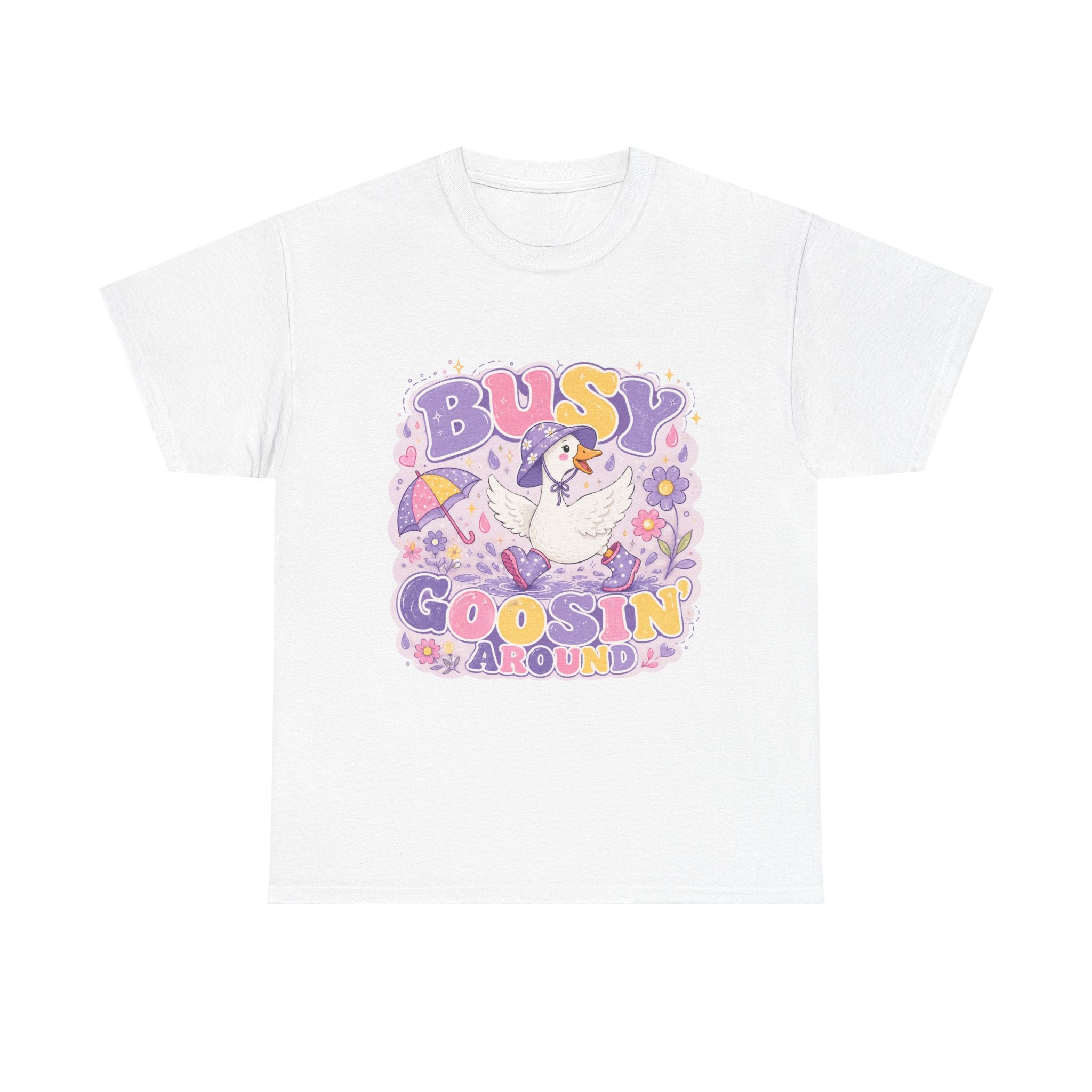 Busy goosin' around T-shirt