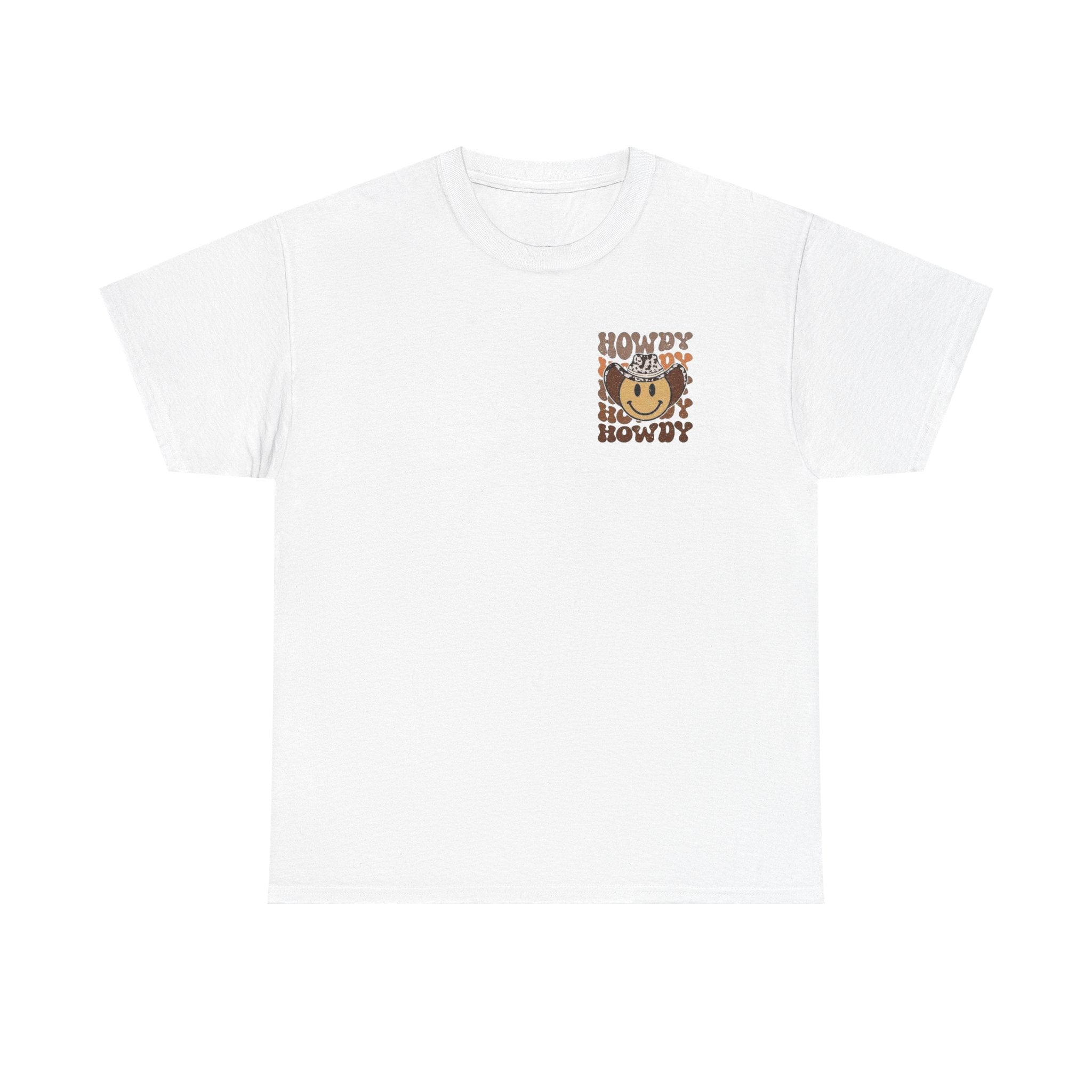 Howdy Cowboy Smiley T-Shirt