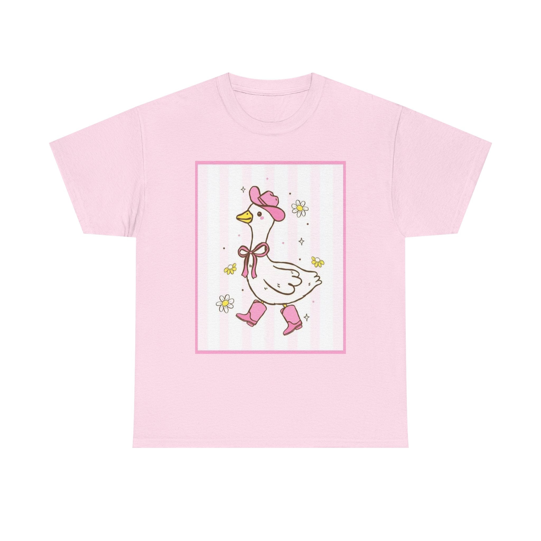 goose in Pink Boots T-Shirt