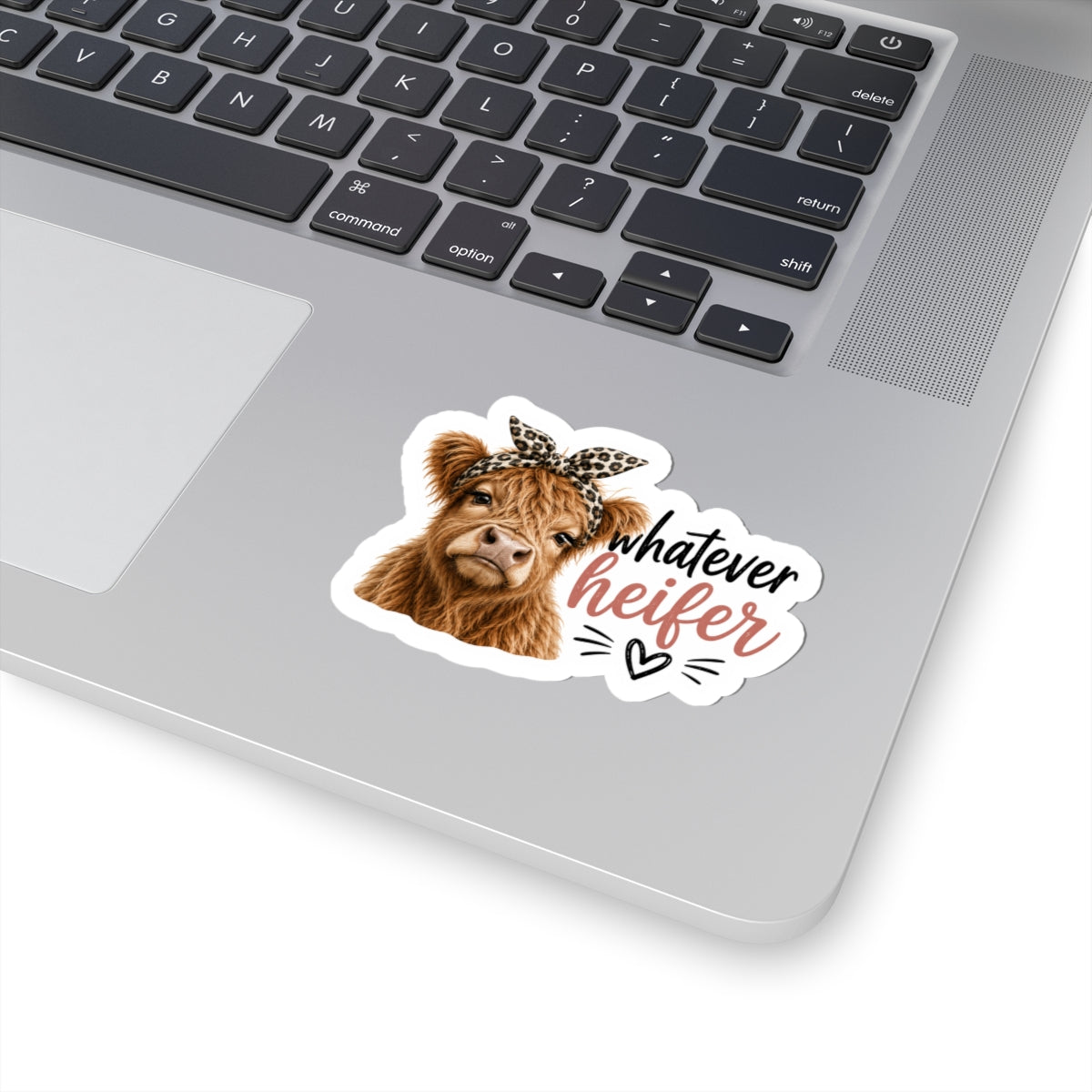 Whatever Heifer Kiss-Cut Sticker