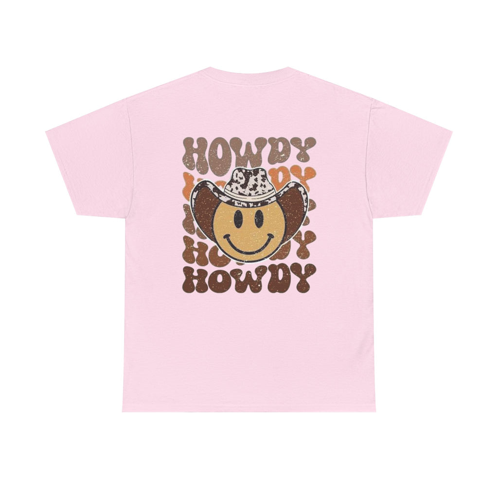 Howdy Cowboy Smiley T-Shirt
