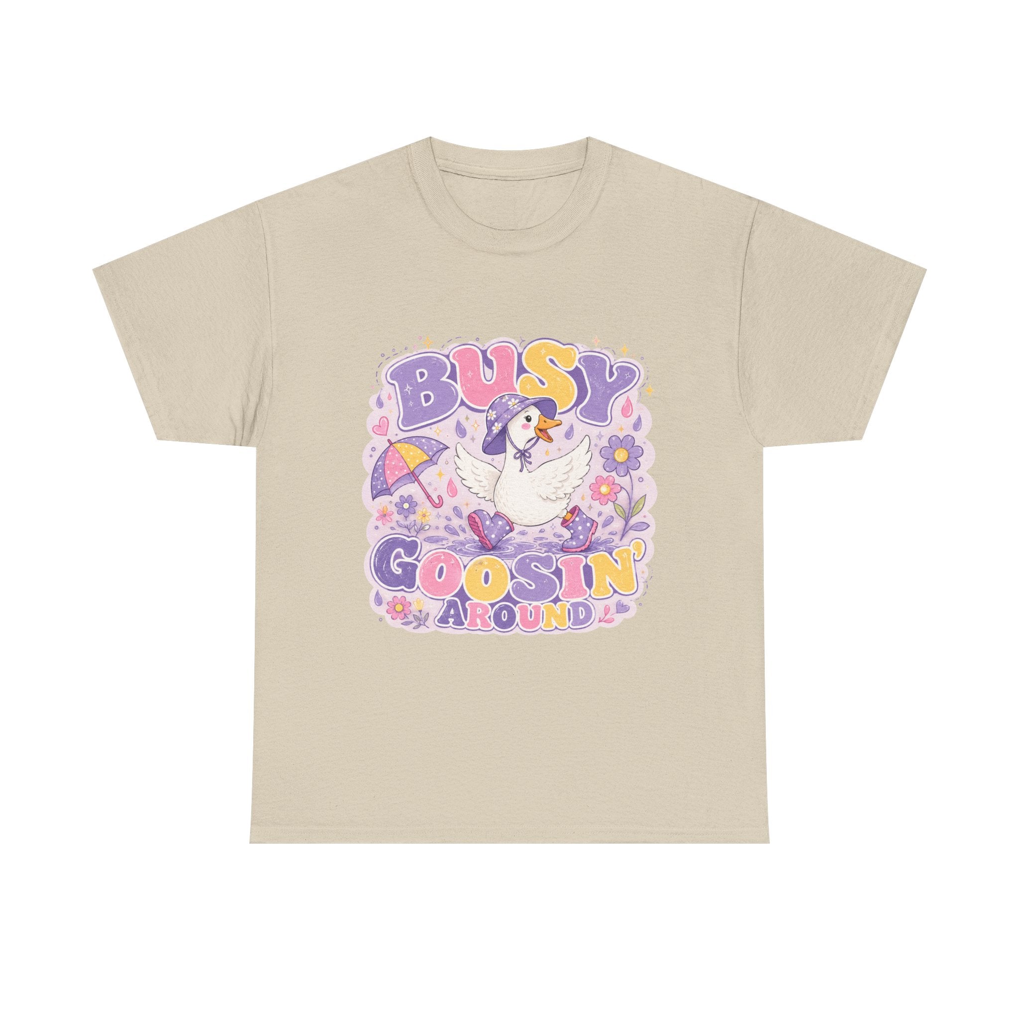Busy goosin' around T-shirt