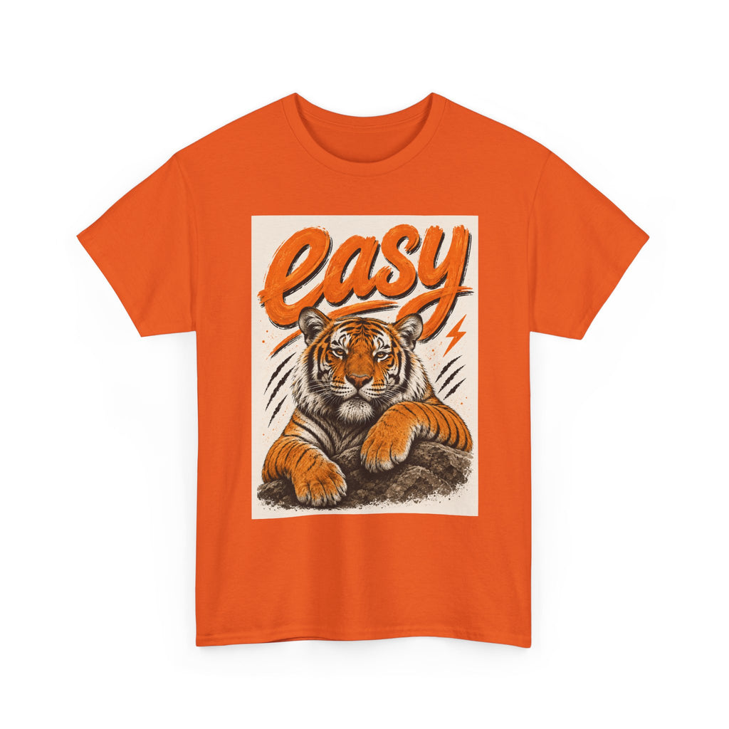 Easy Tiger Graphic Tee — Vintage Tiger Illustration T-Shirt