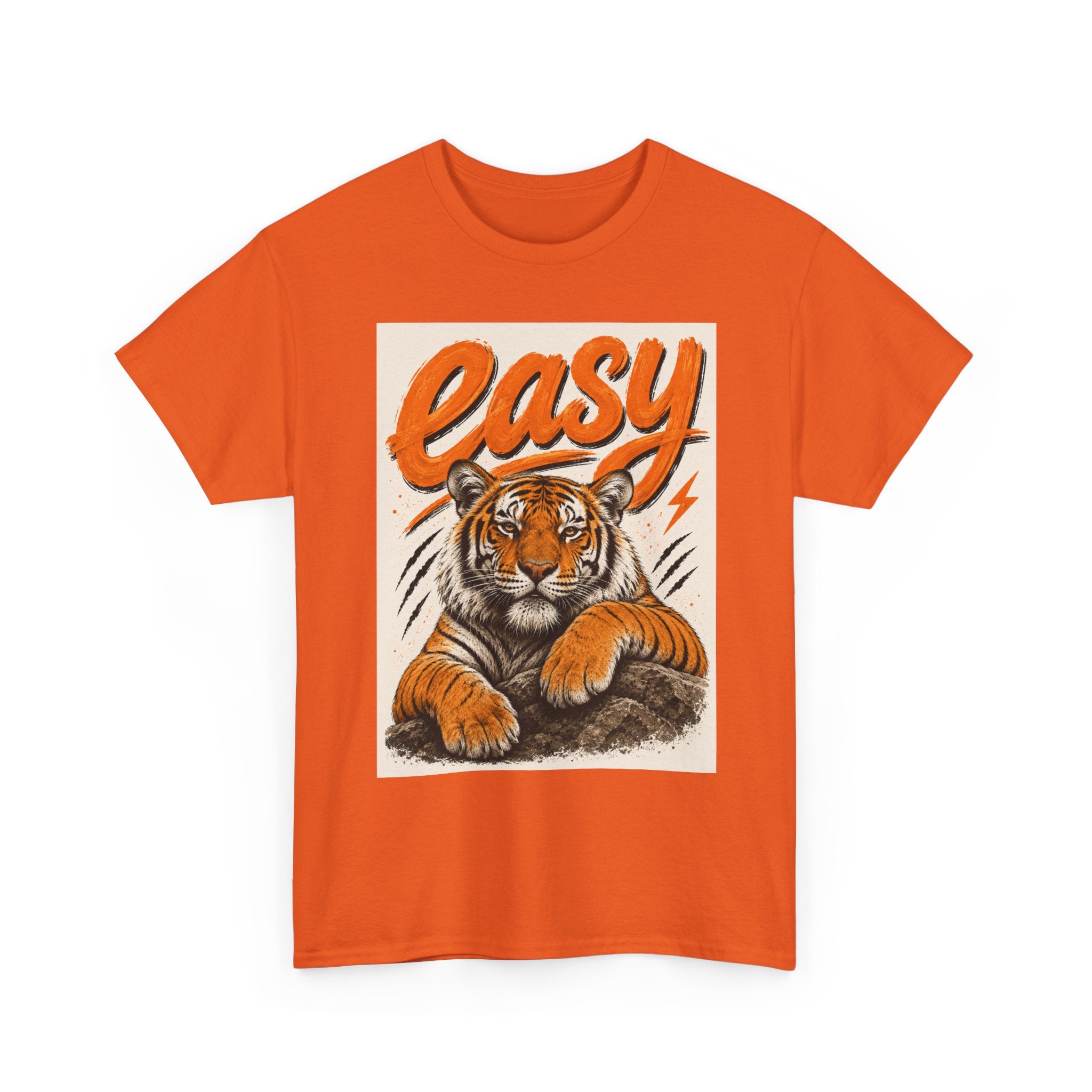 Easy Tiger Graphic Tee — Vintage Tiger Illustration T-Shirt