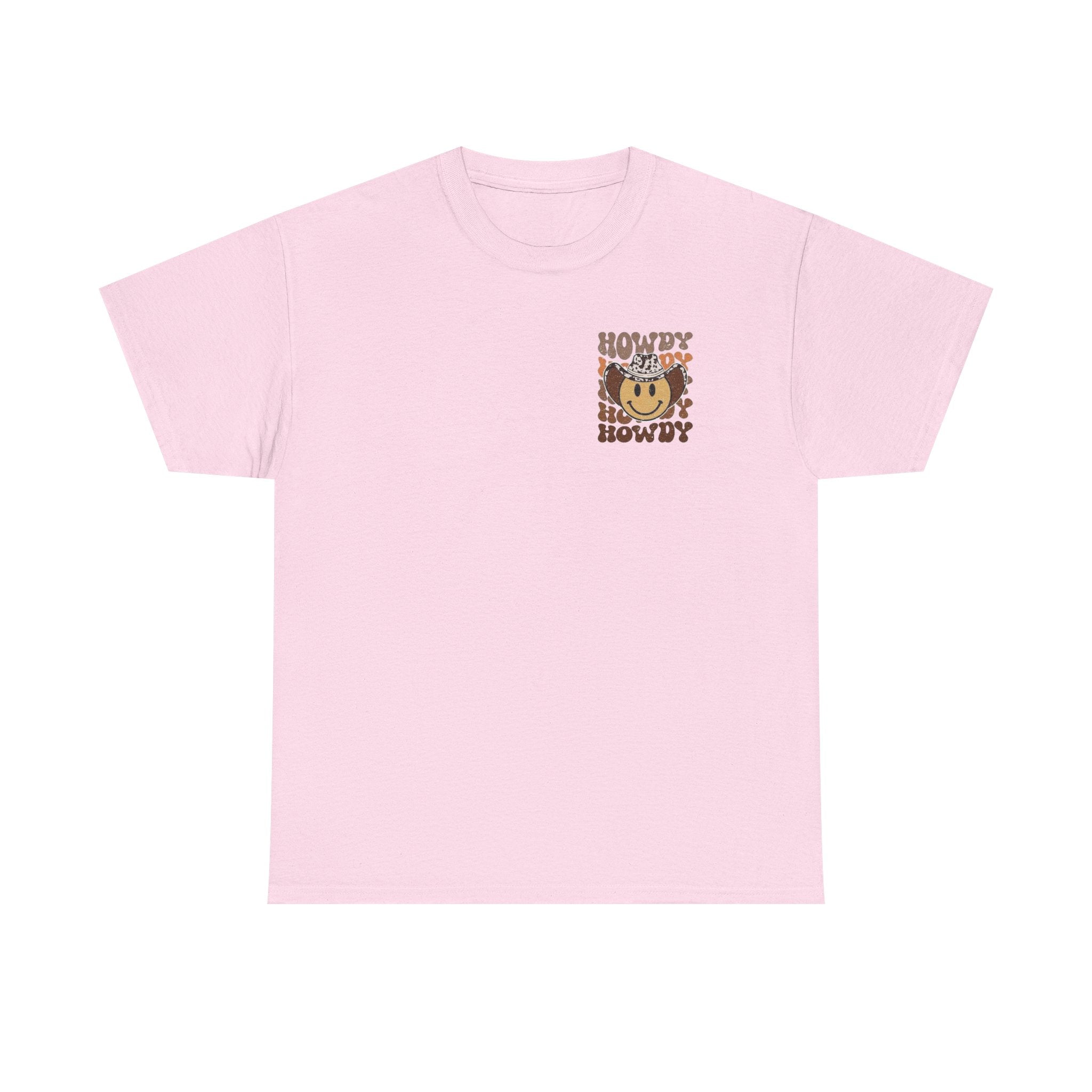 Howdy Cowboy Smiley T-Shirt