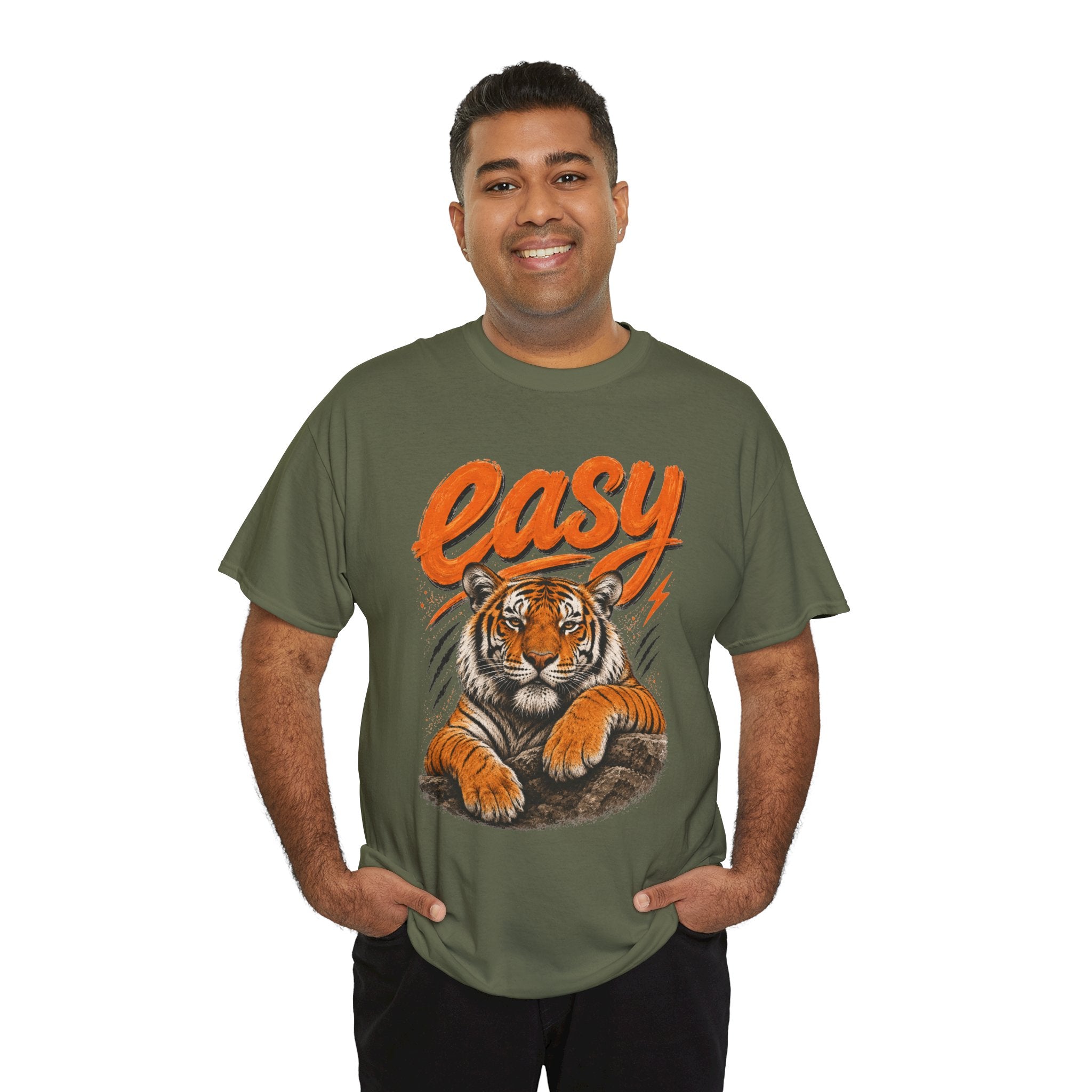 Easy Tiger T-Shirt — Vintage Tiger Graphic Tee