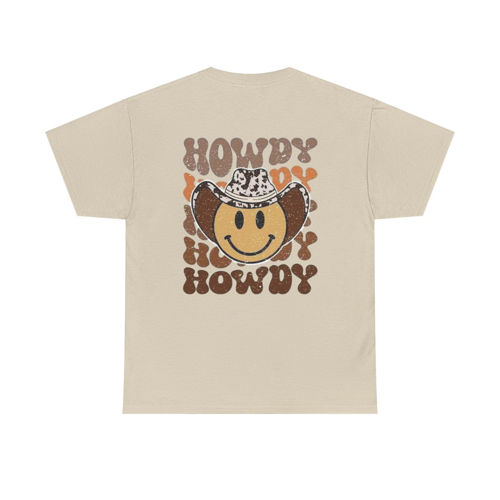 Howdy Cowboy Smiley T-Shirt