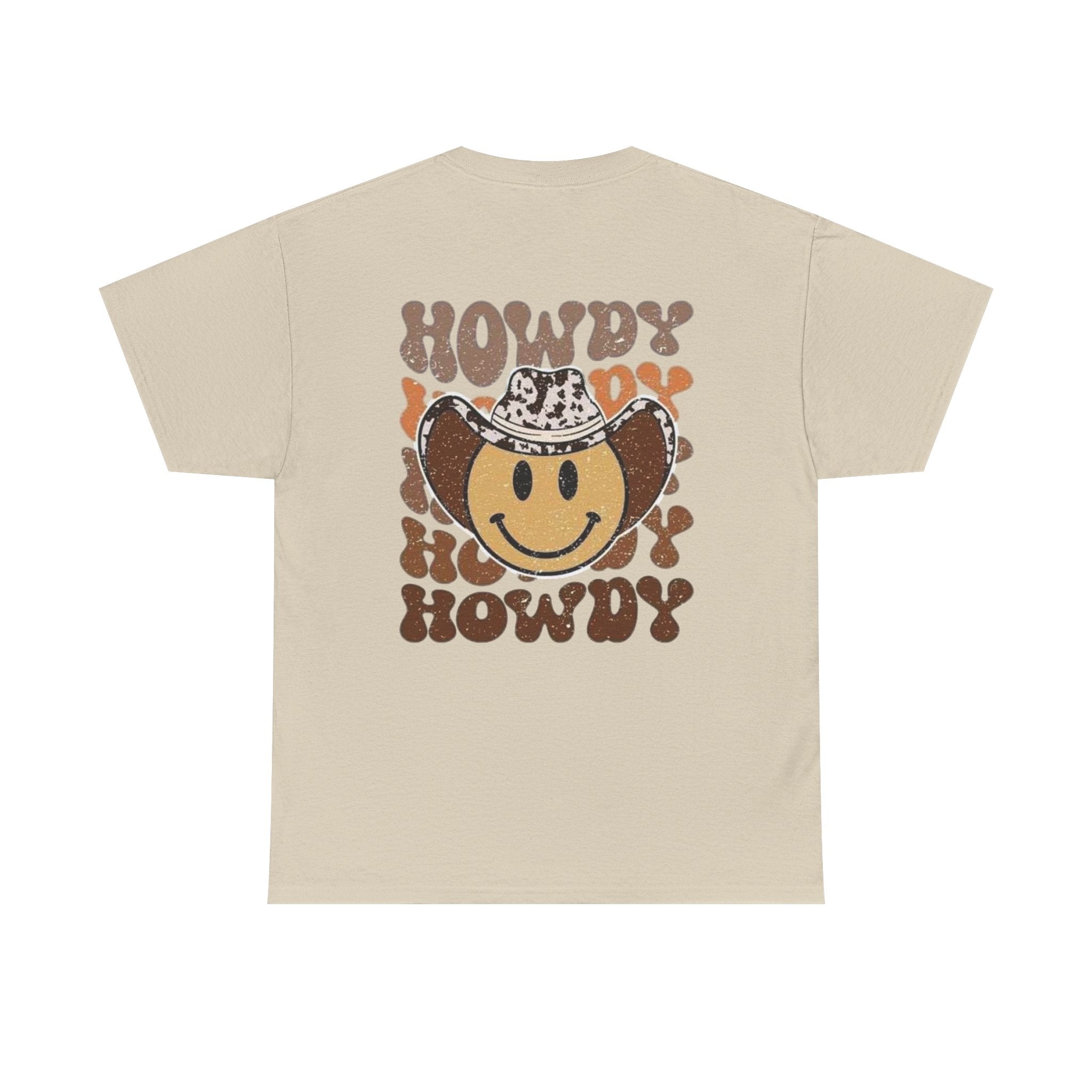 Howdy Cowboy Smiley T-Shirt