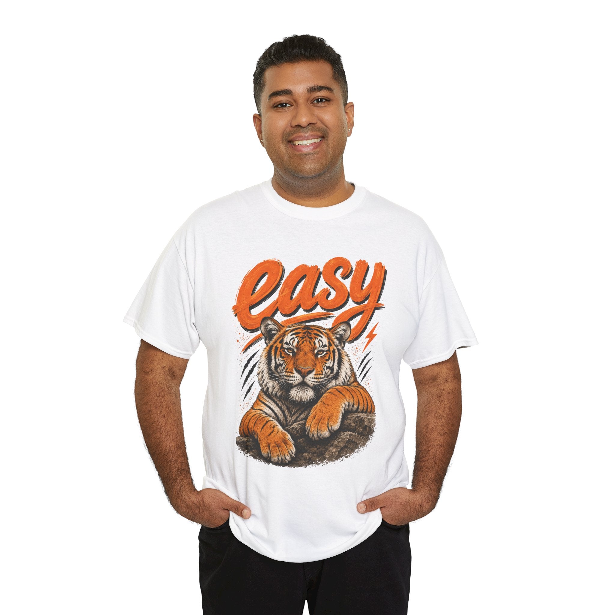 Easy Tiger T-Shirt — Vintage Tiger Graphic Tee