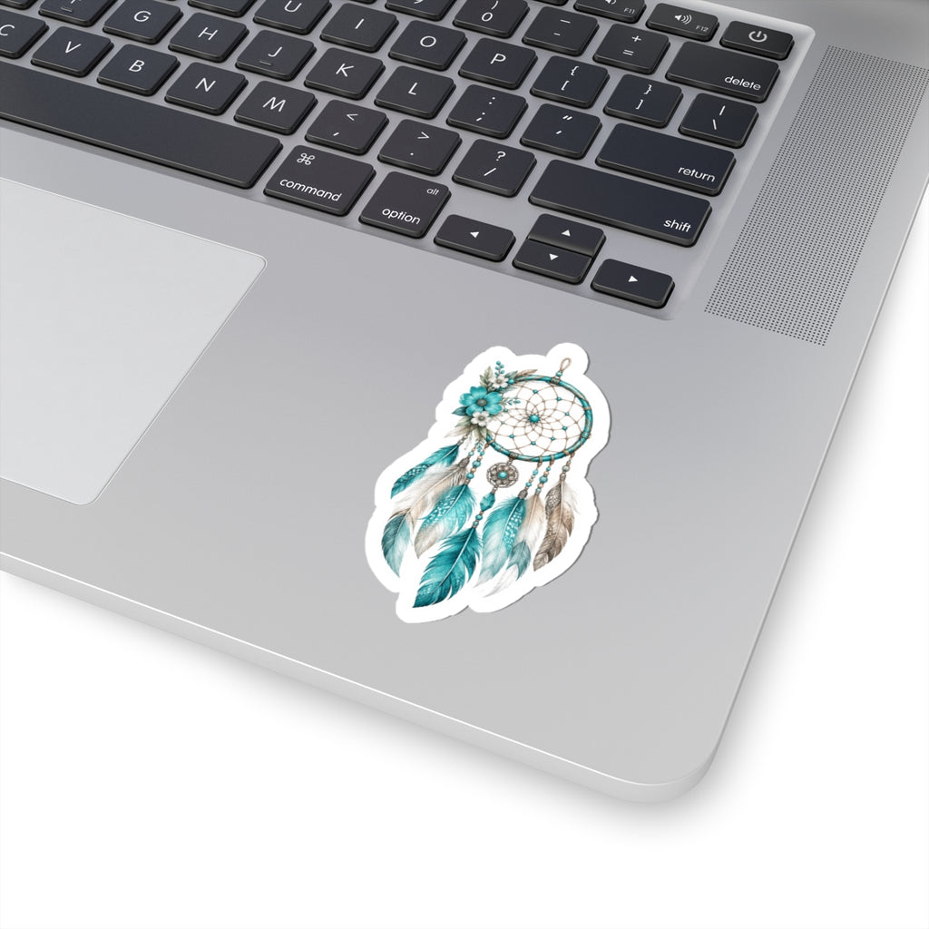 Teal Dreamcatcher Sticker