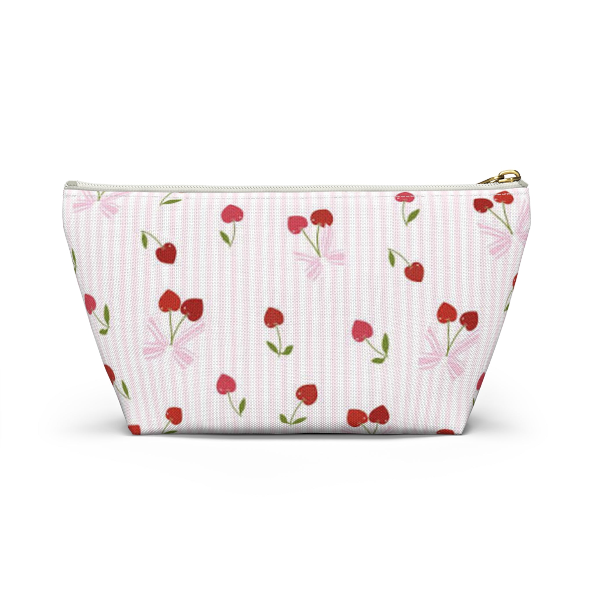 Cherry bow accessory bag