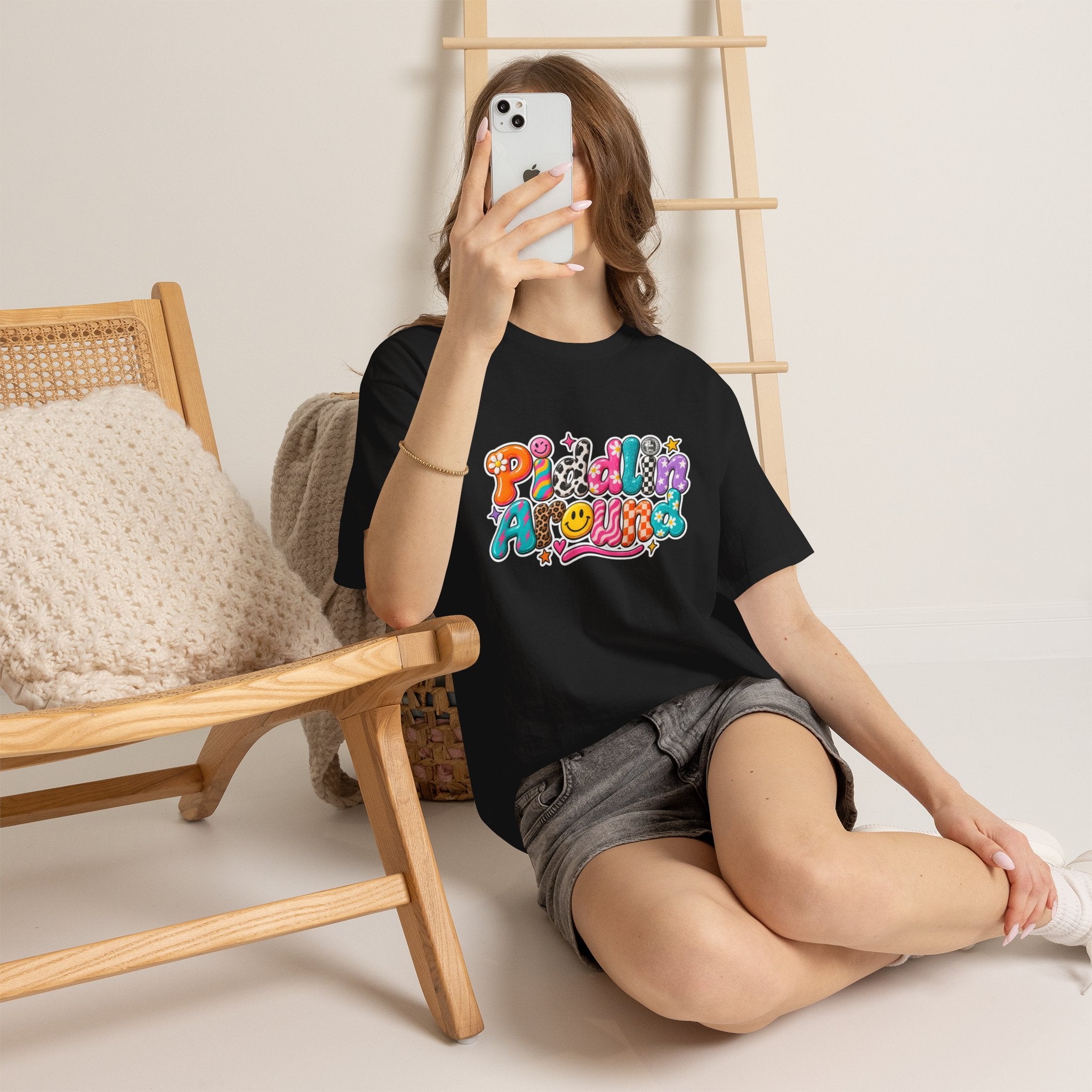 vintage Piddlin Around Graphic T-Shirts