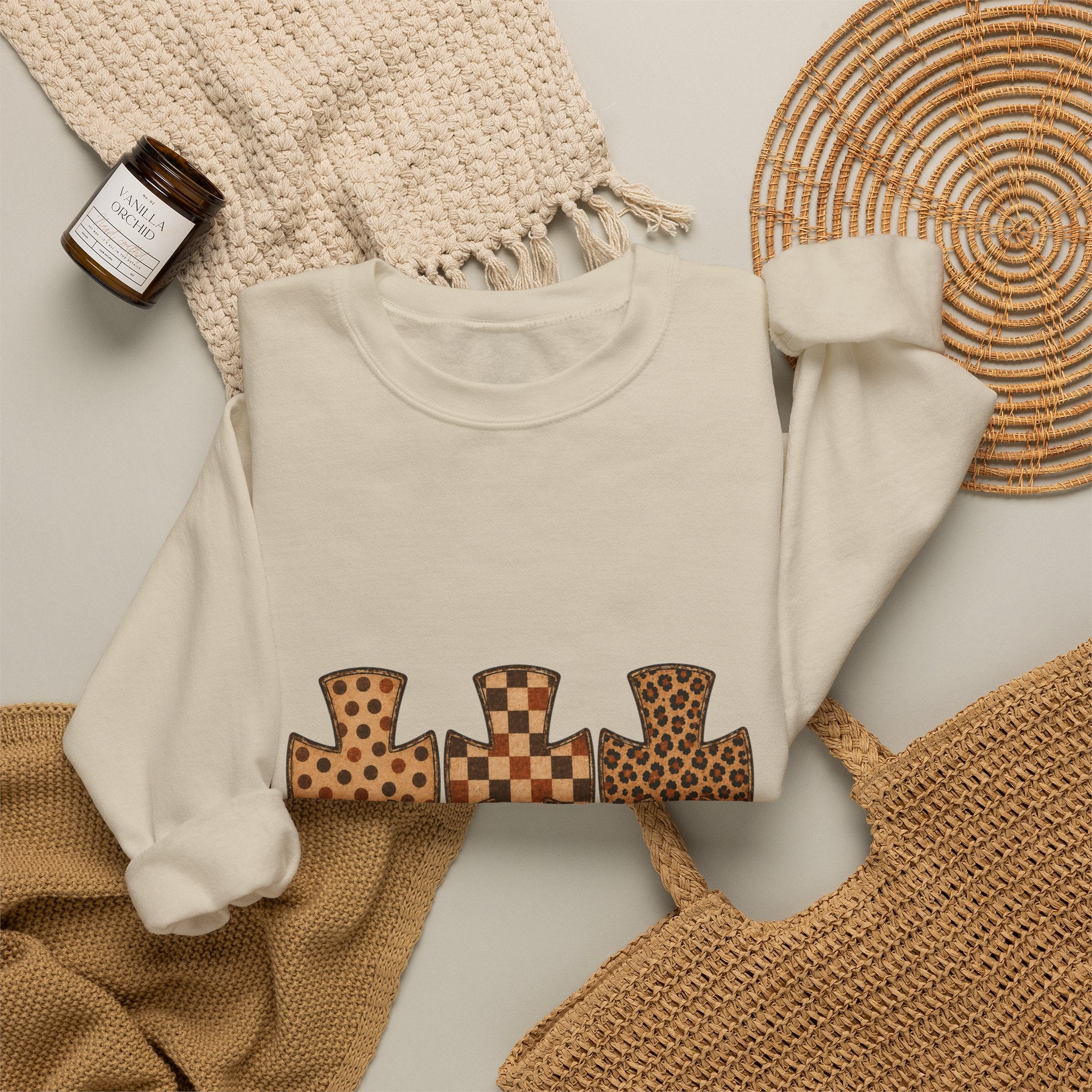 Unisex Crewneck - crosses