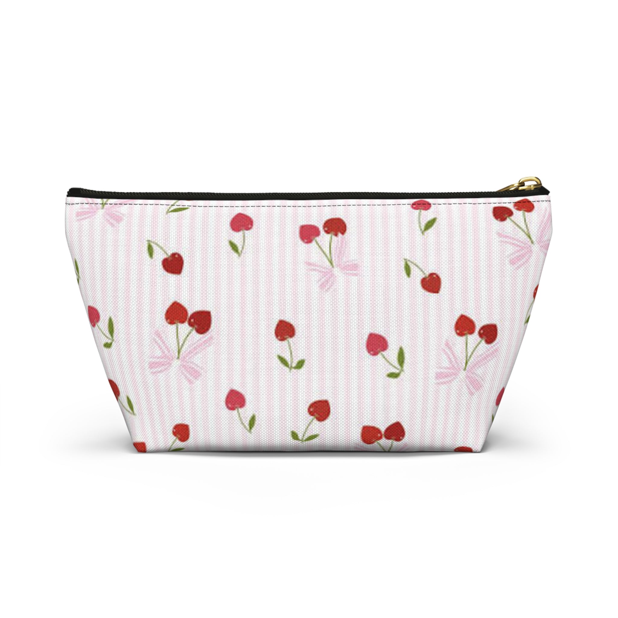 Cherry bow accessory bag