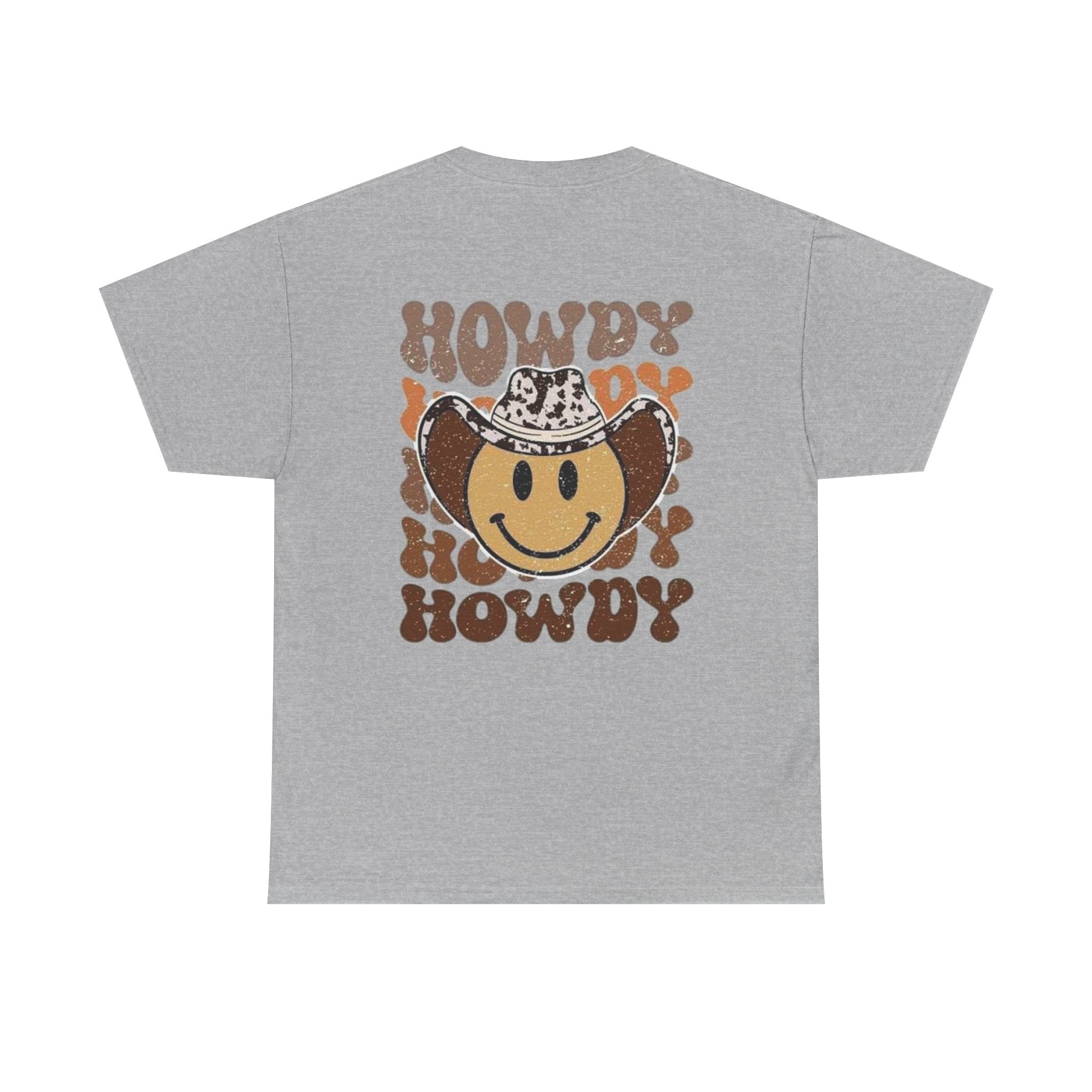 Howdy Cowboy Smiley T-Shirt