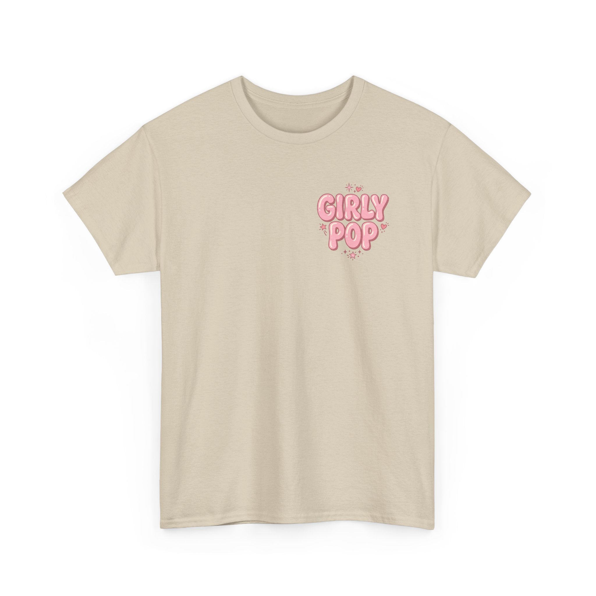Girly Pop Graphic Tee — Pink Cowgirl Boots & Floral Back Print