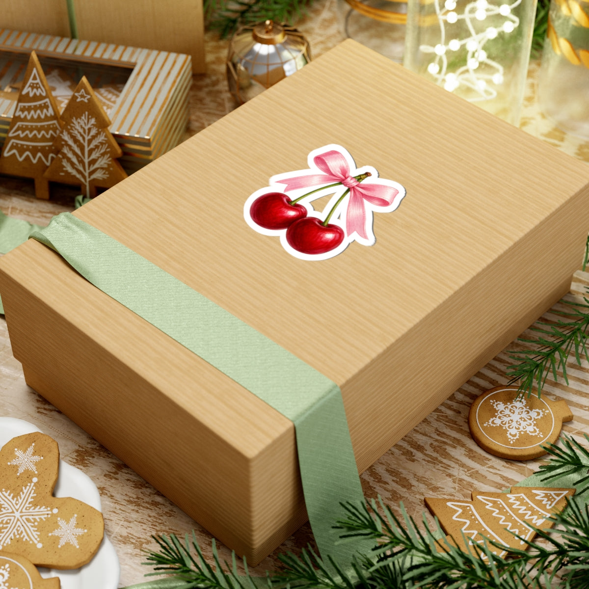 Cherry bow