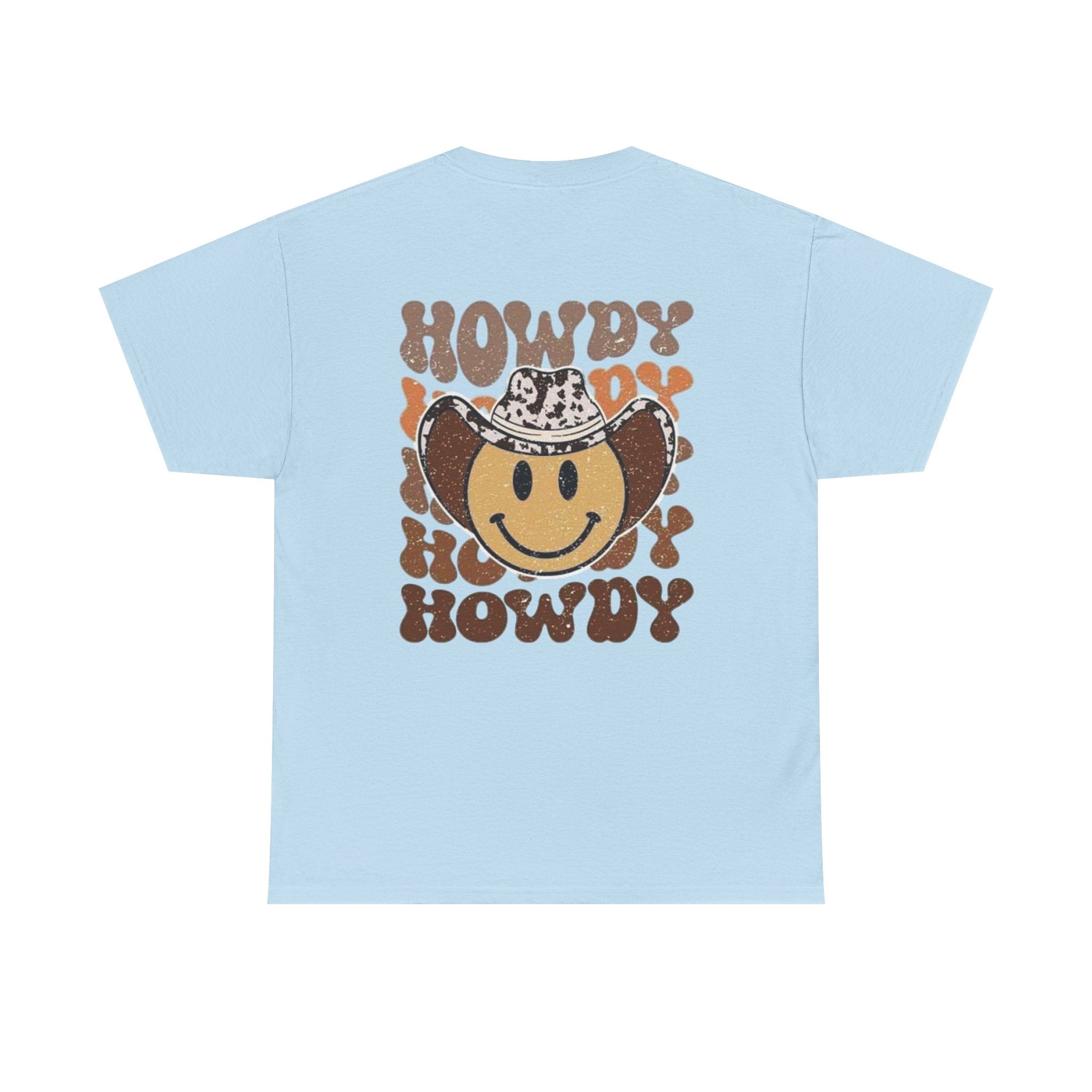 Howdy Cowboy Smiley T-Shirt